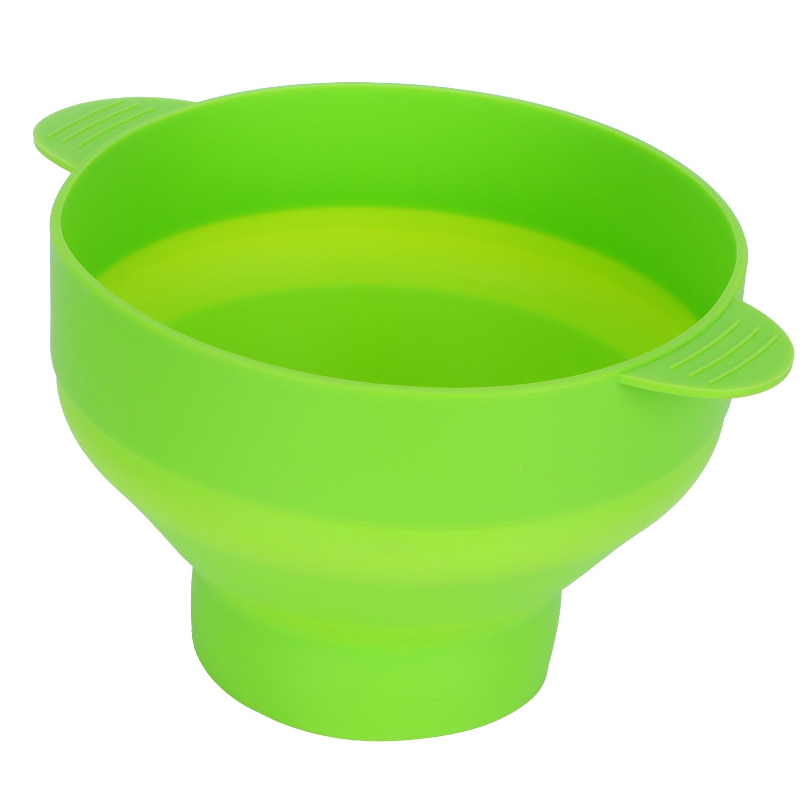 Popcorn Bucket Folding Silicone DIY Popcorn Maker Bowl with Lid Kitchen view 4