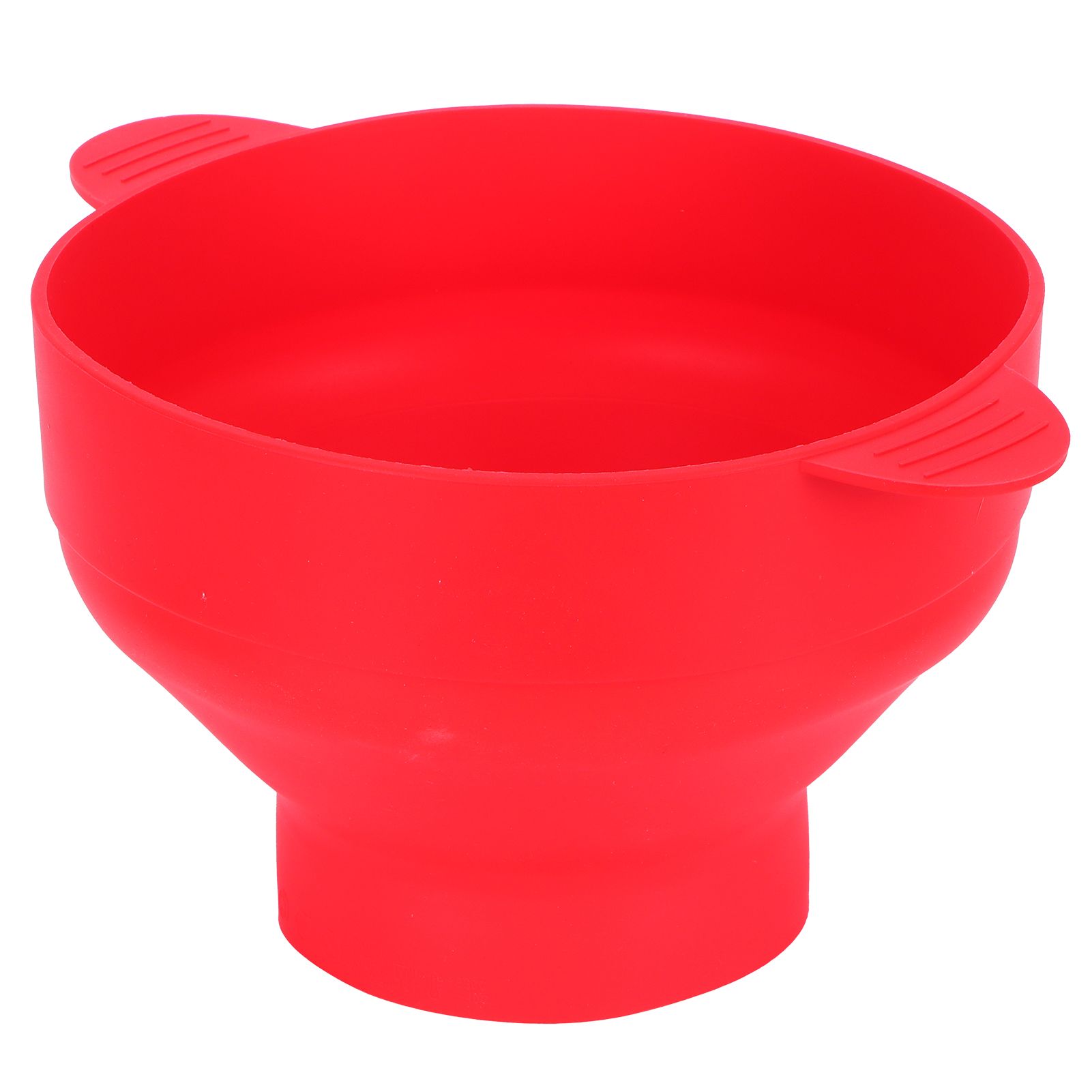 Popcorn Bucket Folding Silicone DIY Popcorn Maker Bowl with Lid Kitchen view 4