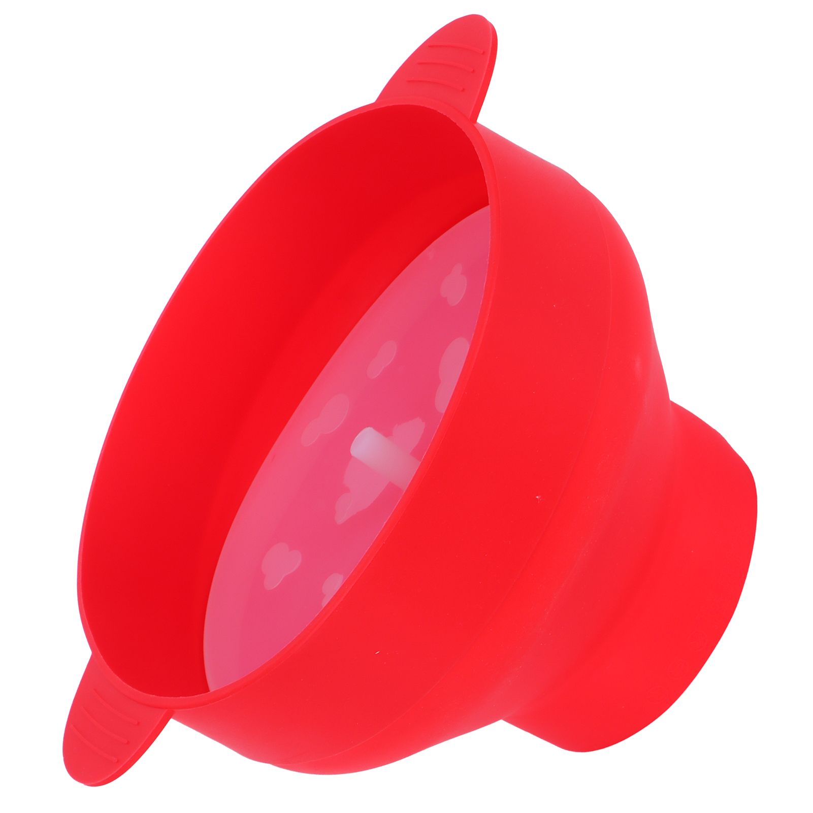 Popcorn Bucket Folding Silicone DIY Popcorn Maker Bowl with Lid Kitchen view 7