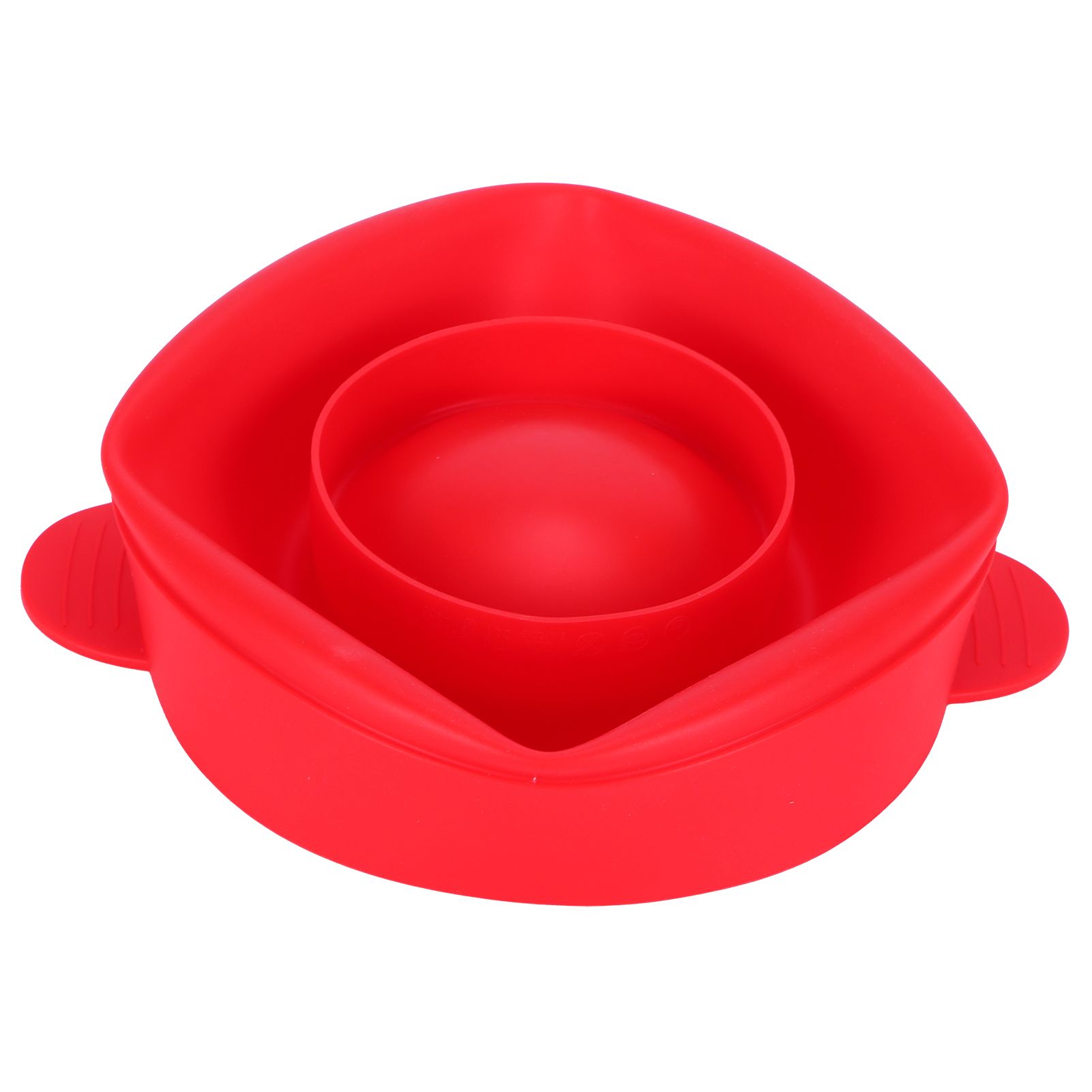 Popcorn Bucket Folding Silicone DIY Popcorn Maker Bowl with Lid Kitchen view 9