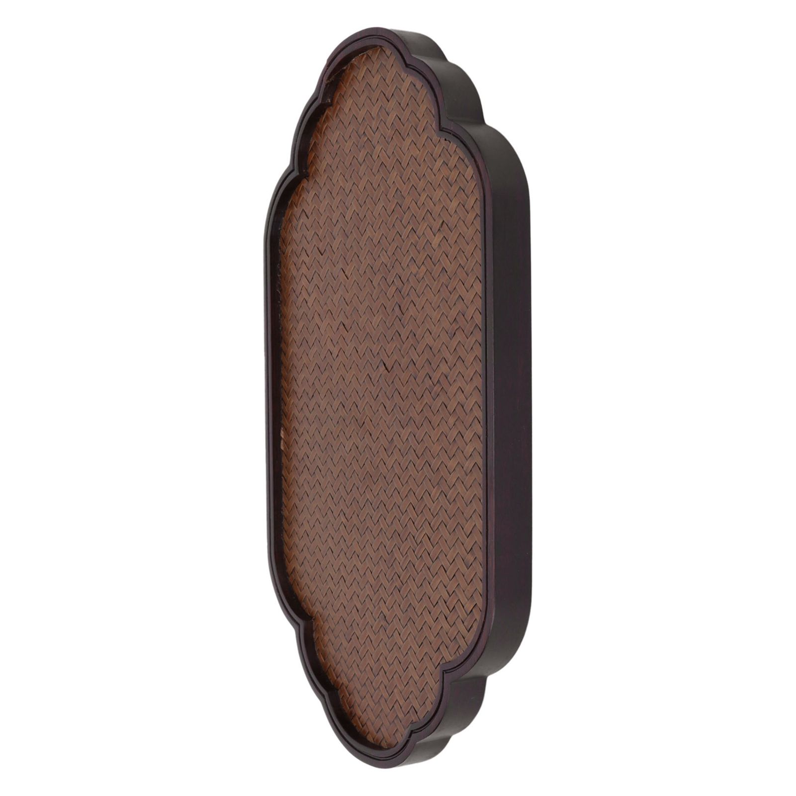 Mat Surface Bamboo Small Tea Tray Tea Plate for Teawares Teaset Saucers Tea view 2