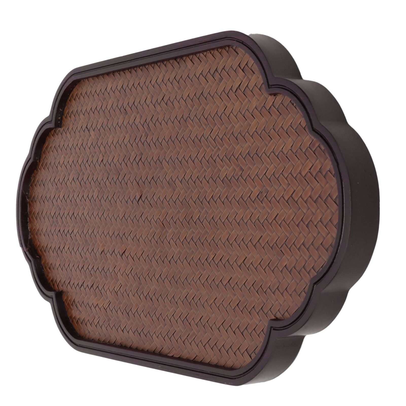 Mat Surface Bamboo Small Tea Tray Tea Plate for Teawares Teaset Saucers Tea view 3