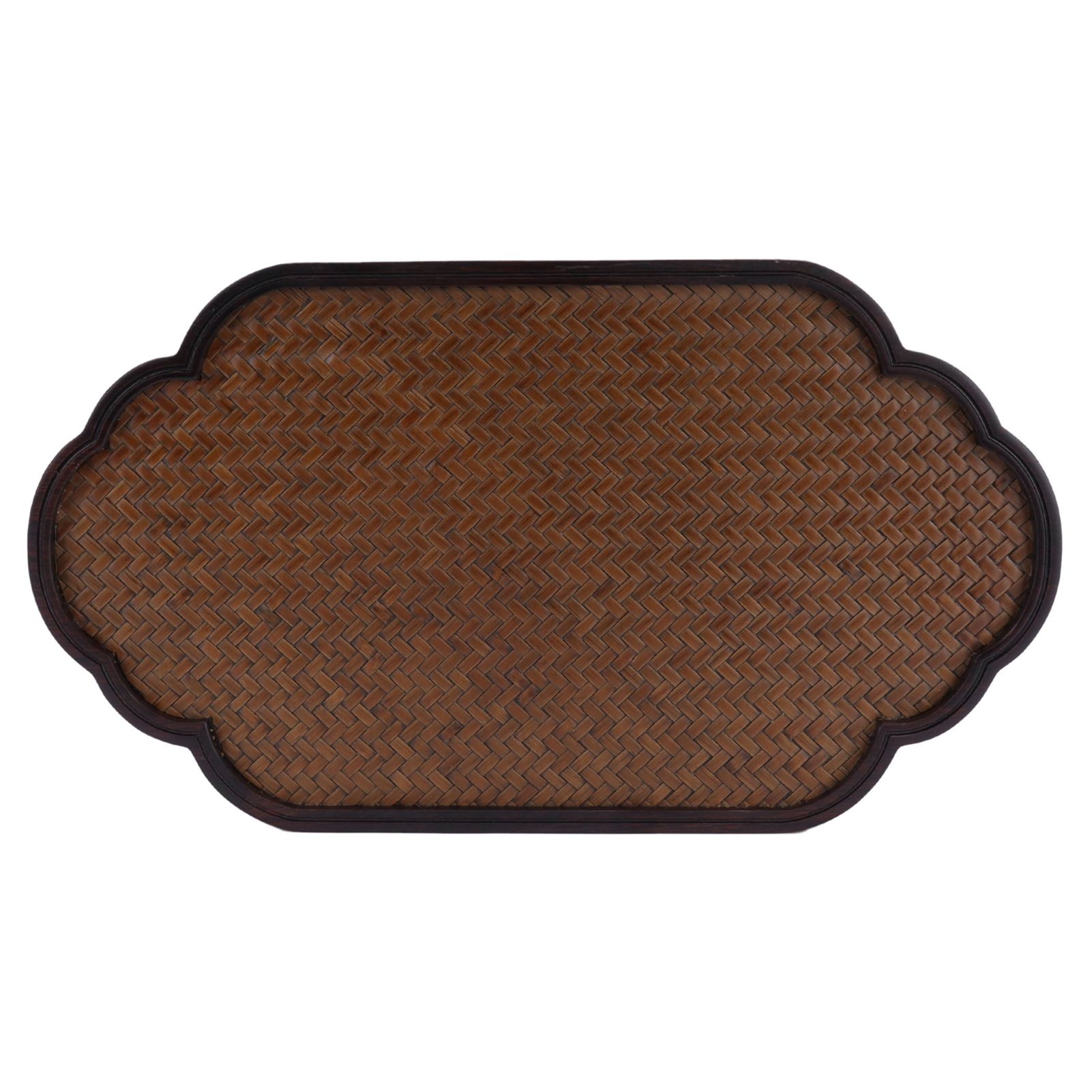 Mat Surface Bamboo Small Tea Tray Tea Plate for Teawares Teaset Saucers Tea view 4