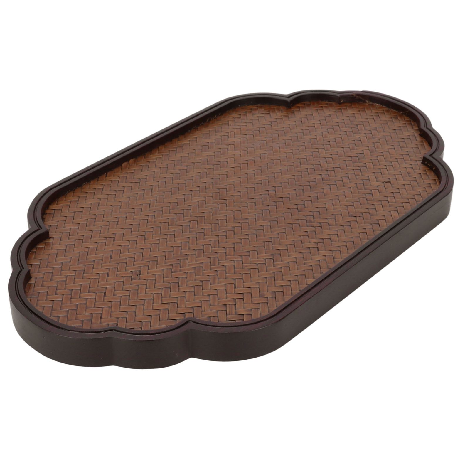 Mat Surface Bamboo Small Tea Tray Tea Plate for Teawares Teaset Saucers Tea view 8