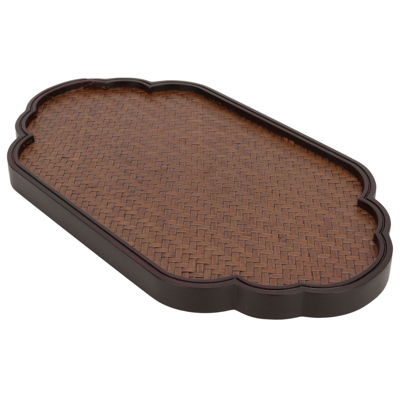 Mat Surface Bamboo Small Tea Tray Tea Plate for Teawares Teaset Saucers Tea view 10