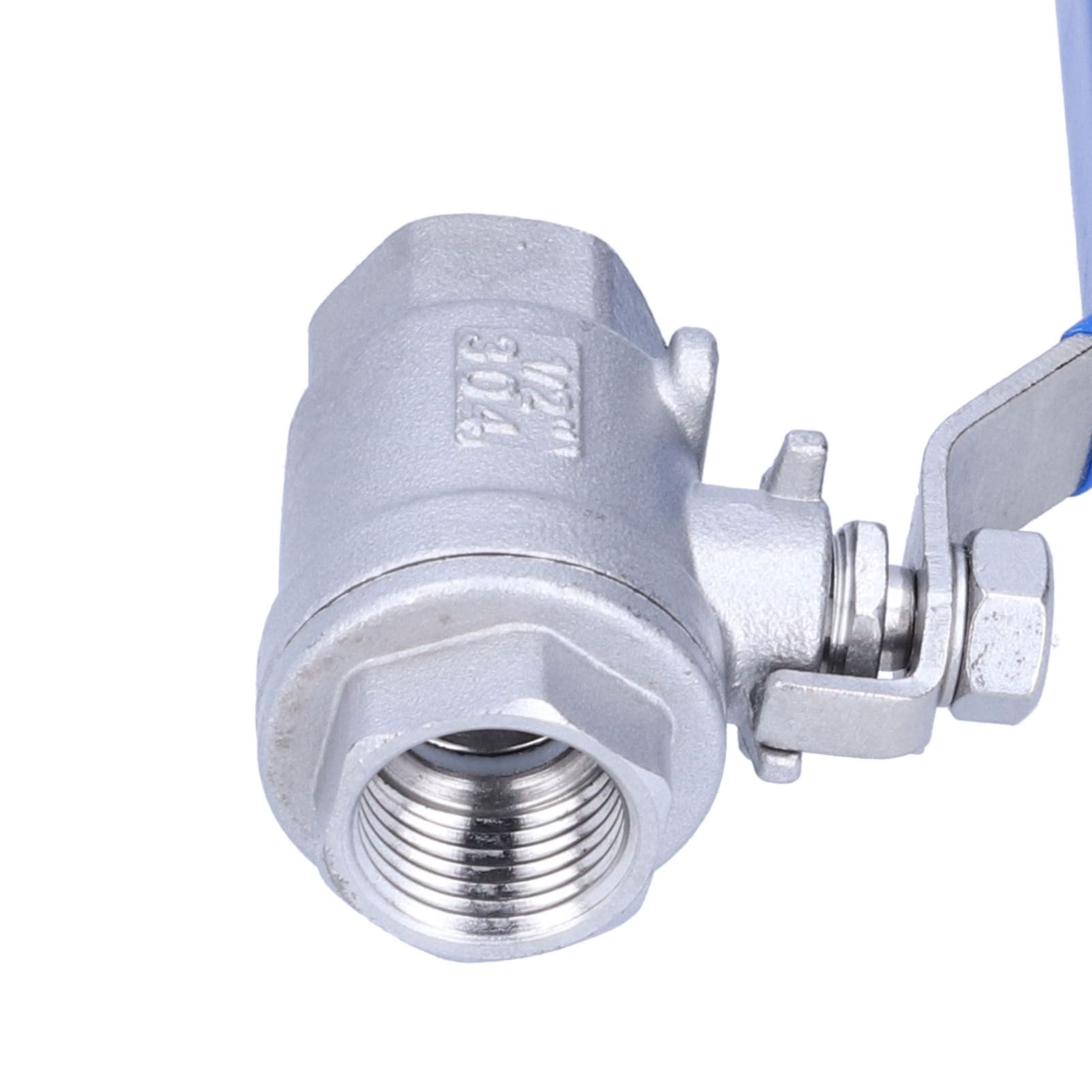 Weldless Kettle Valve Kit 1/2in BSP Ball Valve Quick Connector Bulkhead Assembly view 13