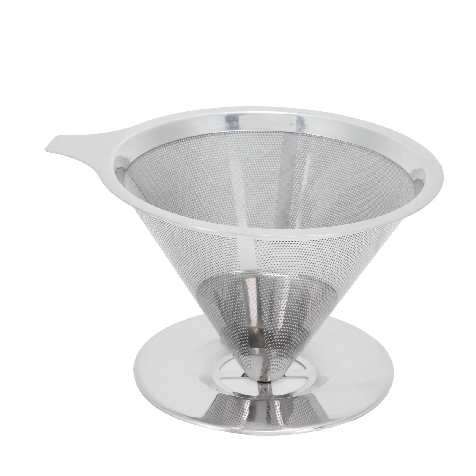 Stainless Steel Brew Drip Coffee Filter Funnel Cup Dripper Coffee Machine view 5