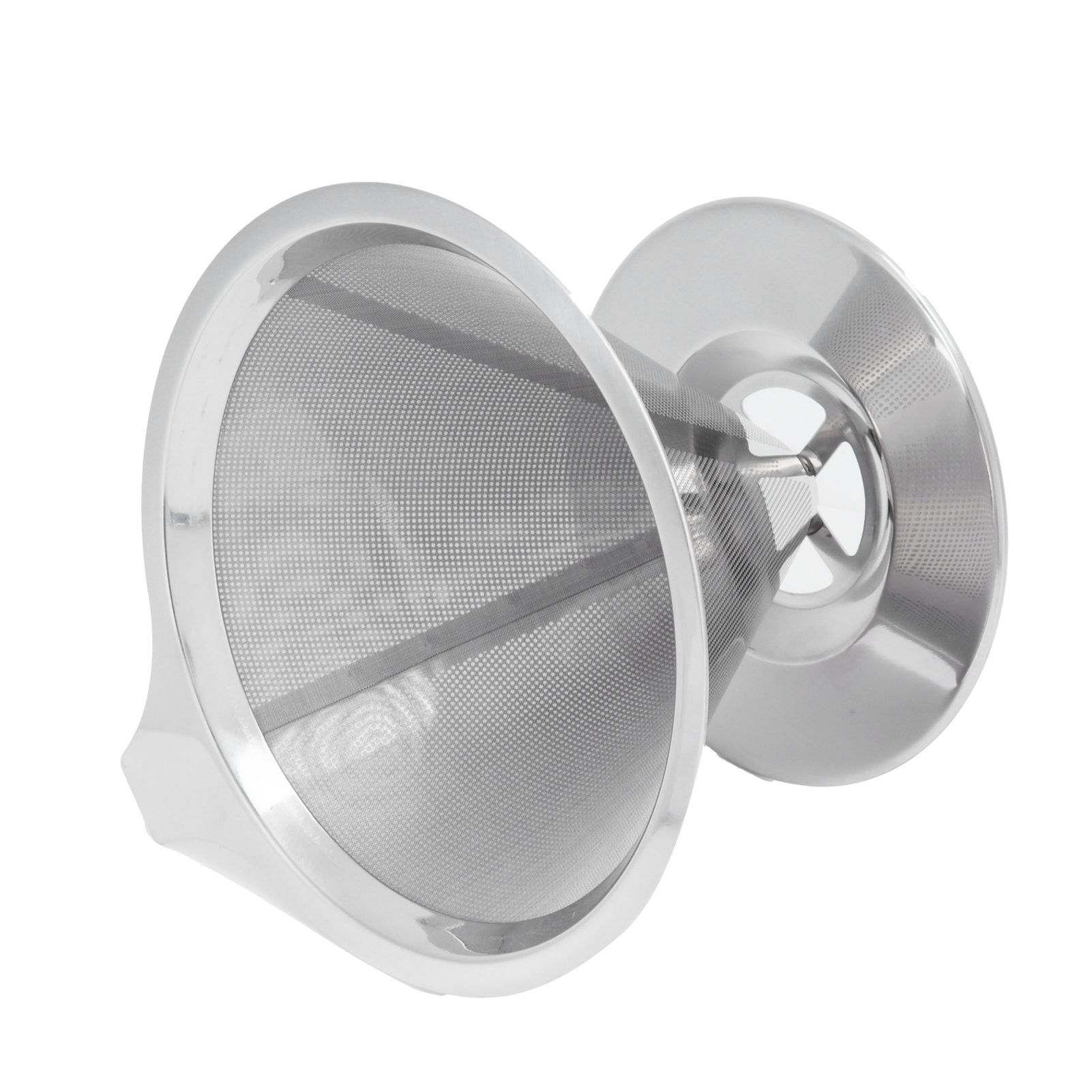 Stainless Steel Brew Drip Coffee Filter Funnel Cup Dripper Coffee Machine view 7