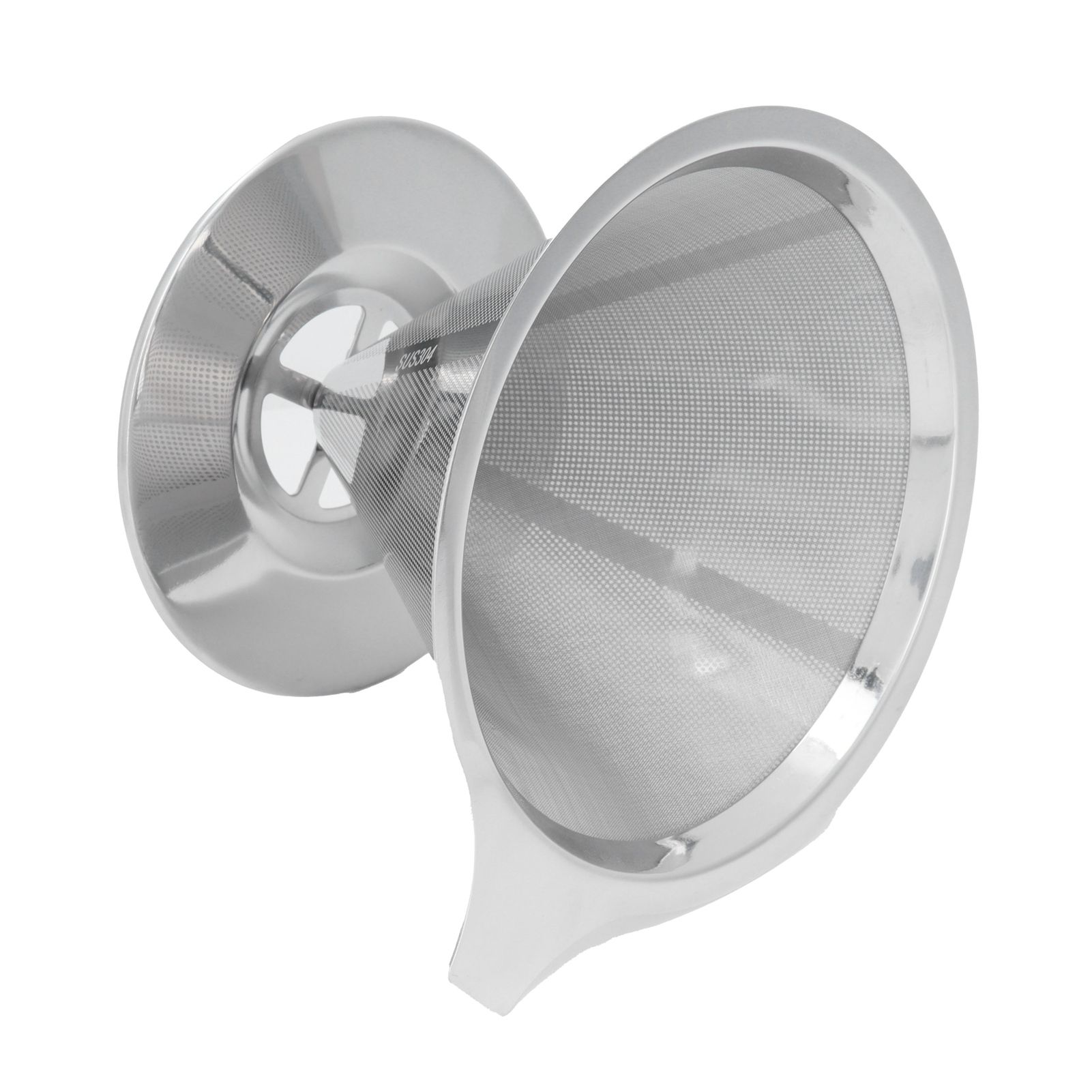 Stainless Steel Brew Drip Coffee Filter Funnel Cup Dripper Coffee Machine view 8