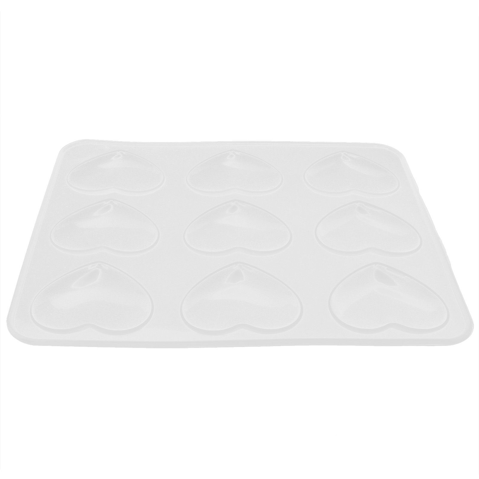 3Pcs Heart-Shaped Mold DIY Baking Mold 9-Hole Cake Making Mold Tool for Home Use view 2