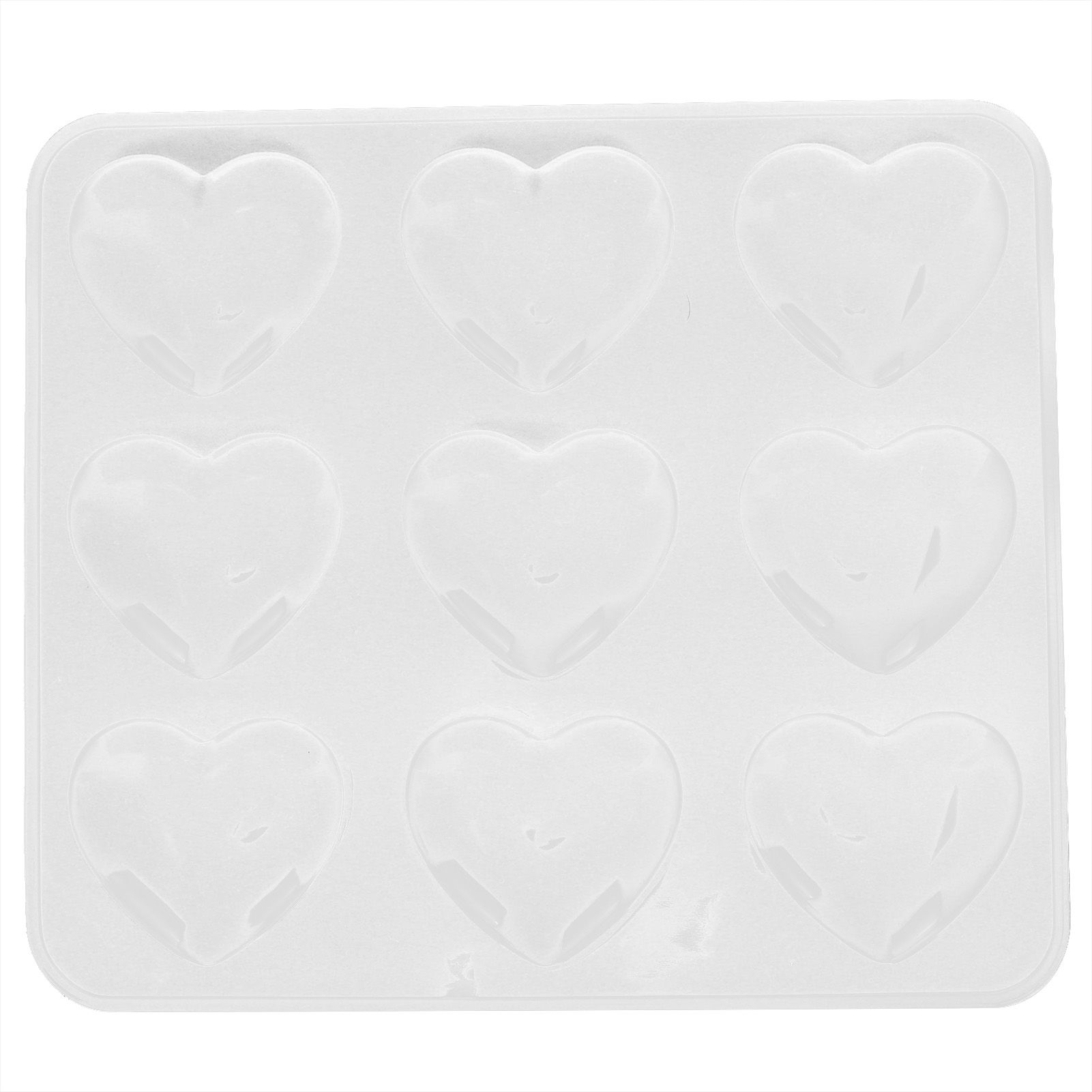 3Pcs Heart-Shaped Mold DIY Baking Mold 9-Hole Cake Making Mold Tool for Home Use view 3