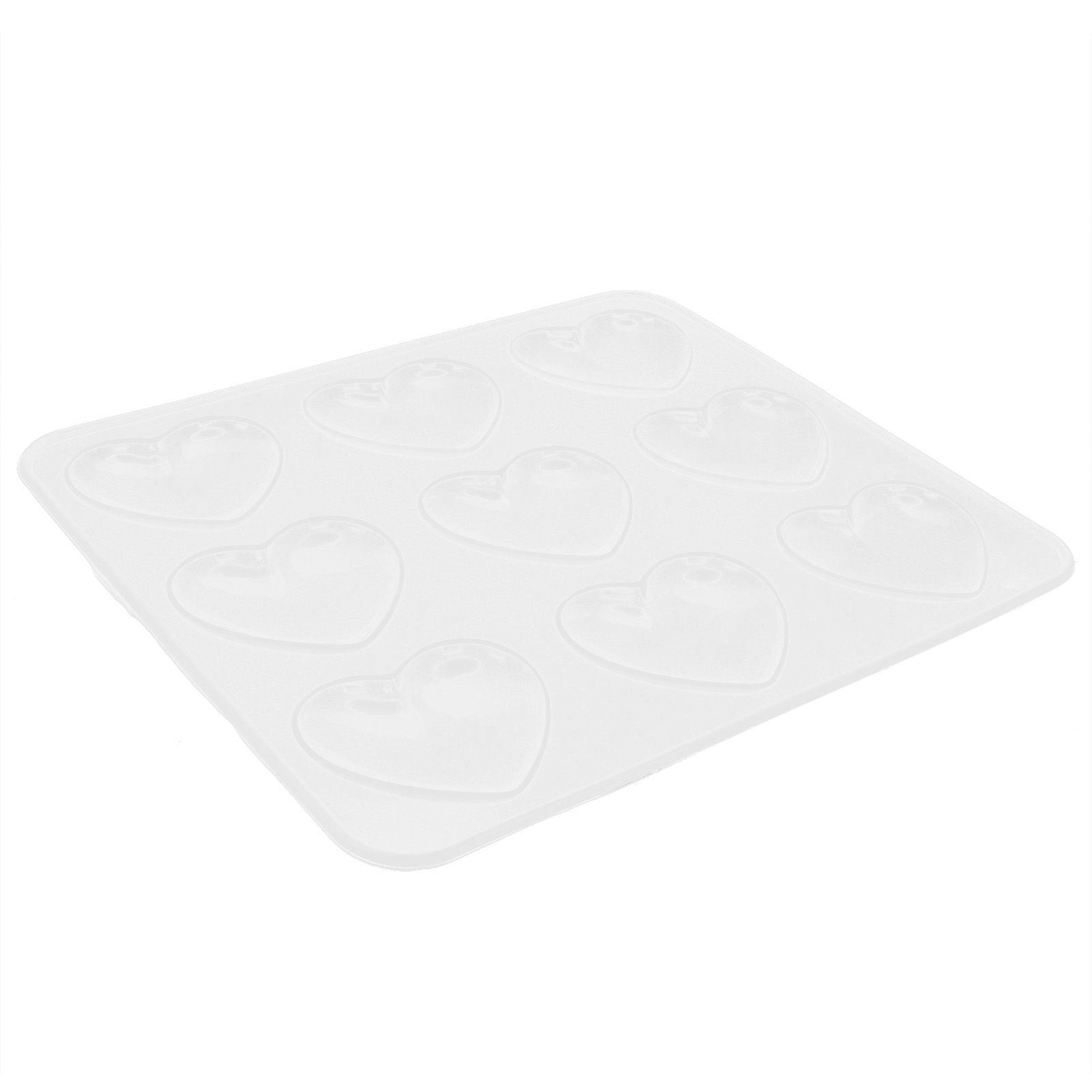 3Pcs Heart-Shaped Mold DIY Baking Mold 9-Hole Cake Making Mold Tool for Home Use view 5