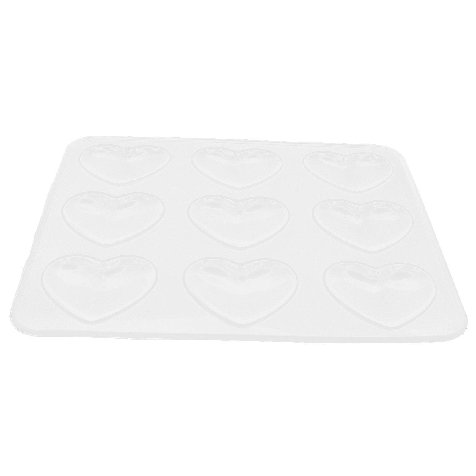 3Pcs Heart-Shaped Mold DIY Baking Mold 9-Hole Cake Making Mold Tool for Home Use view 7