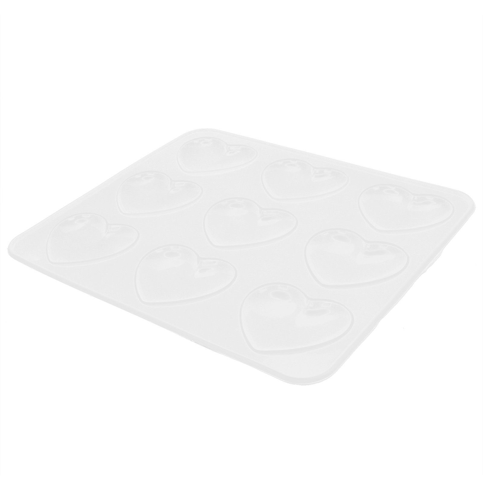 3Pcs Heart-Shaped Mold DIY Baking Mold 9-Hole Cake Making Mold Tool for Home Use view 9