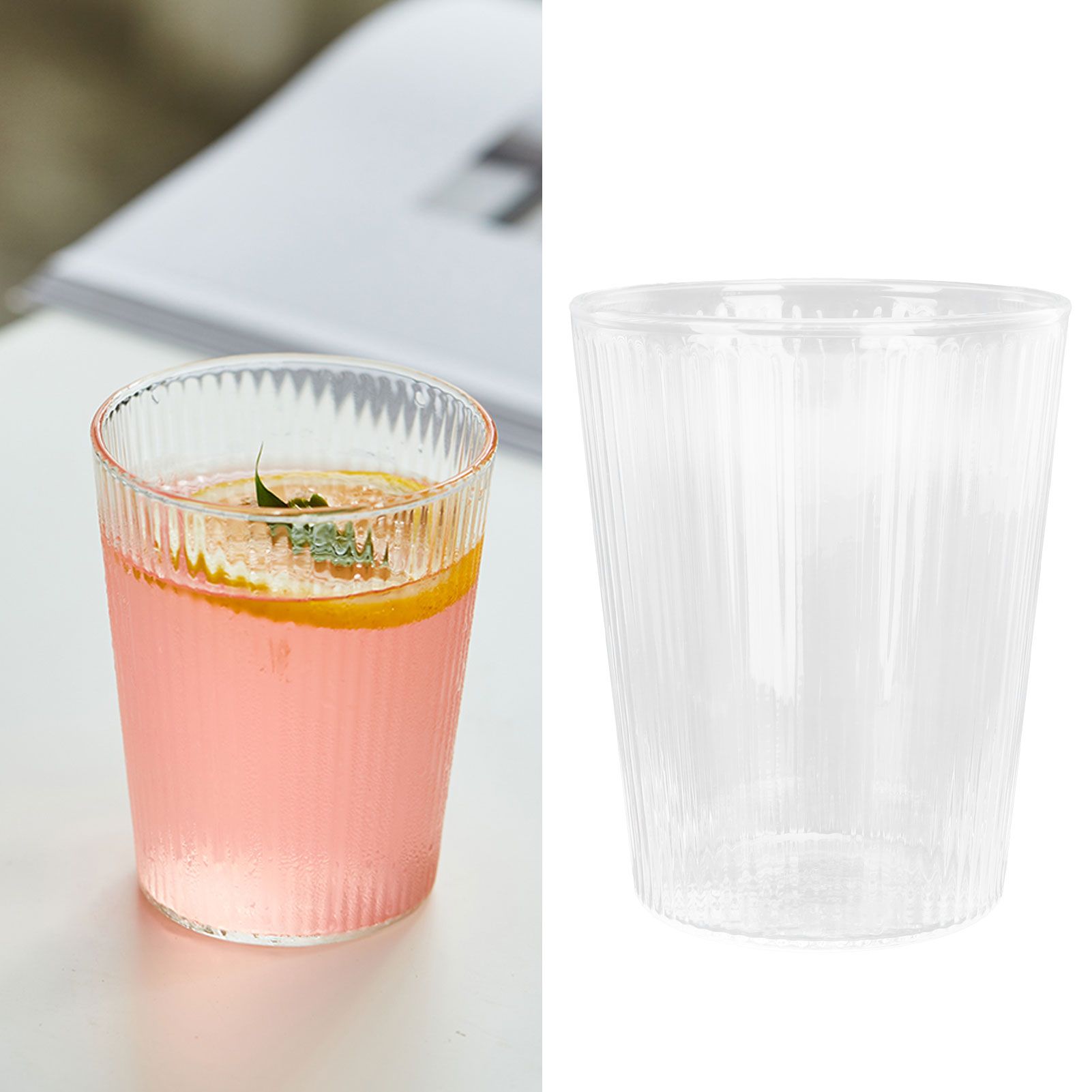 250ml Vertical Slanted Glass Whiskey Wine Cup Cocktail Glass Vodka Mug for view 11