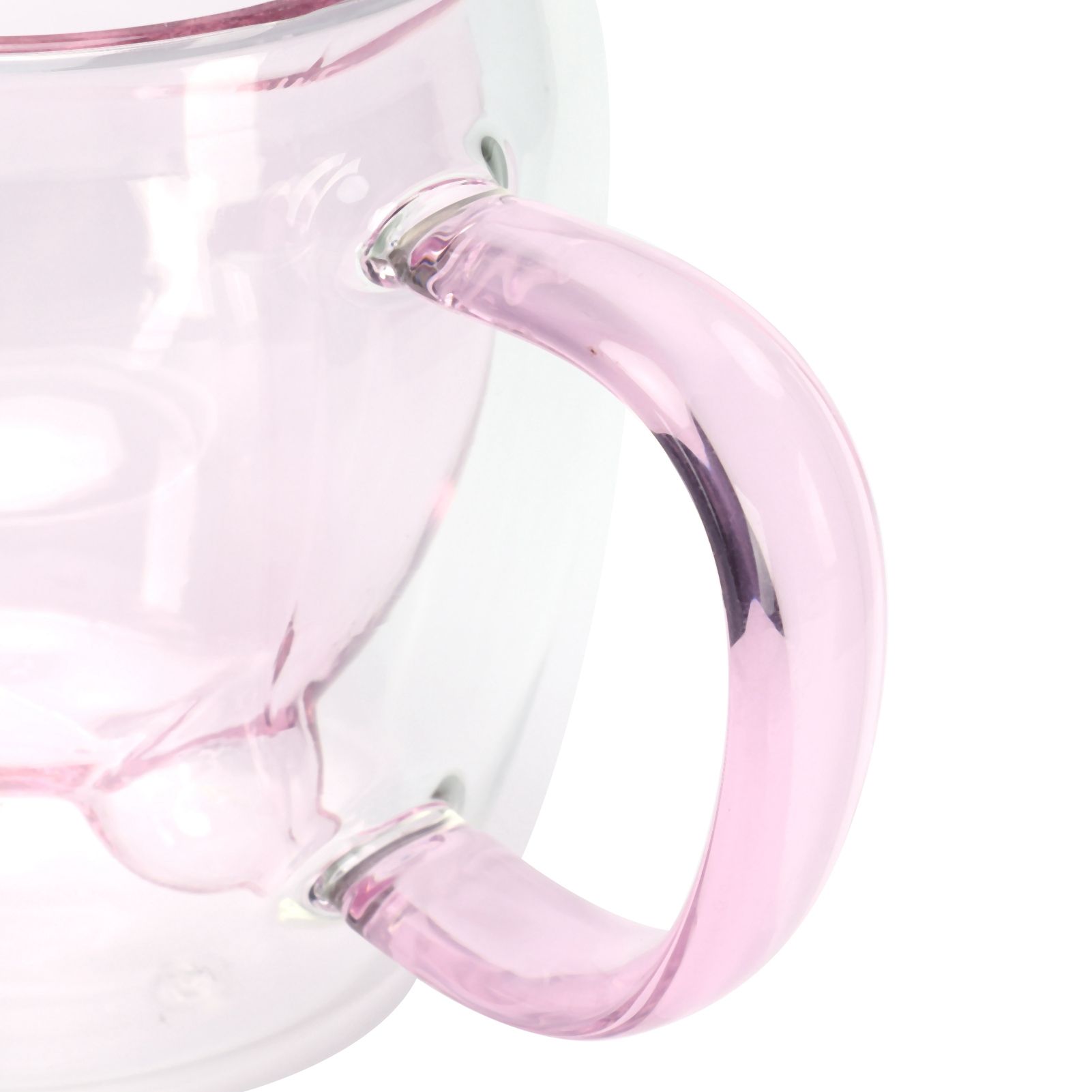 250ml Bear Shaped Glass Cup Double Wall Water Tea Coffee Milk Mug with Handle view 13