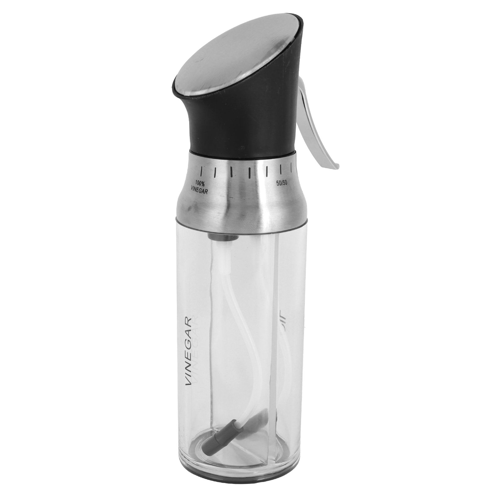 Oil Sprayer Transparent PressType Seasoning Bottle Vinegar Dispenser Kitchen Tools view 3