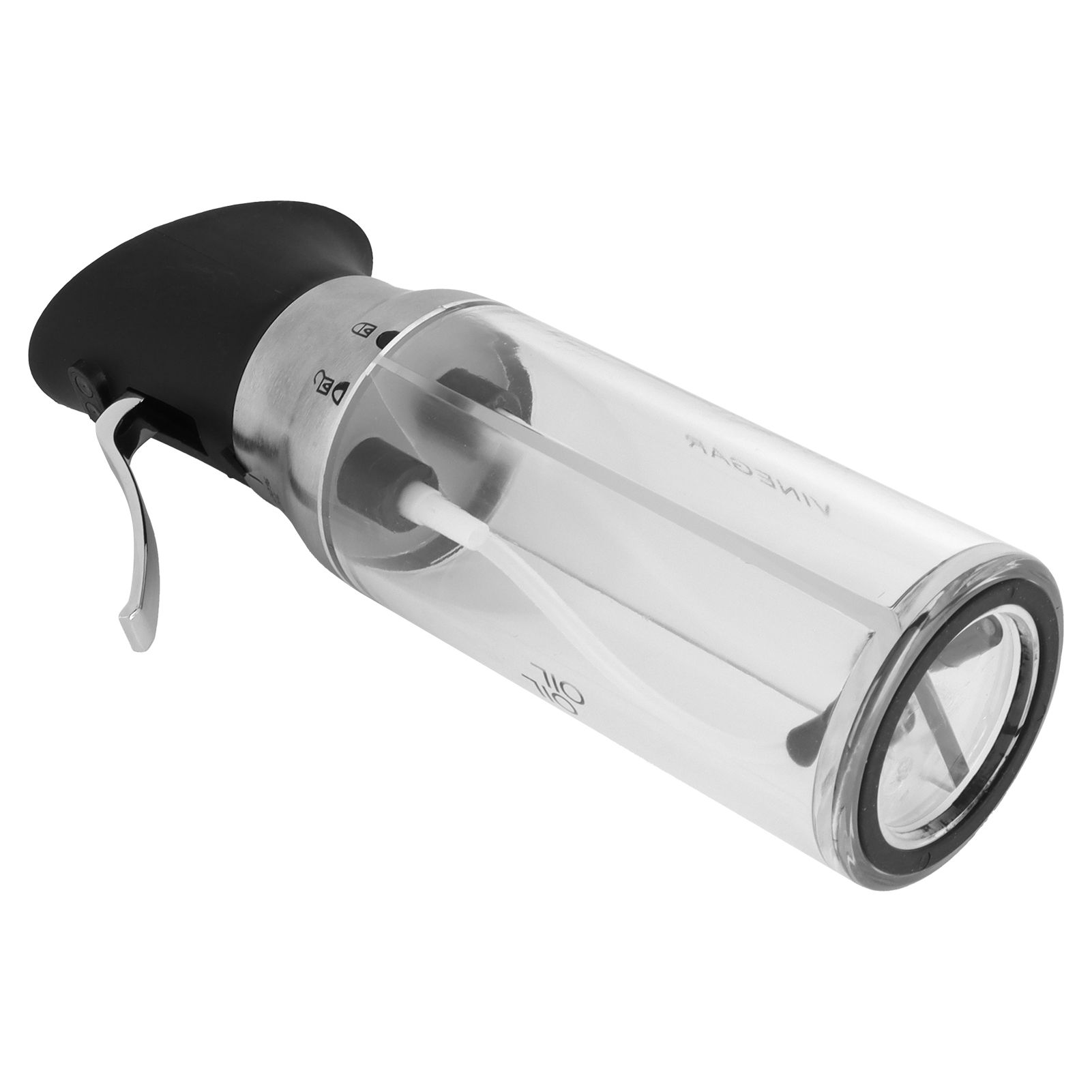 Oil Sprayer Transparent PressType Seasoning Bottle Vinegar Dispenser Kitchen Tools view 4