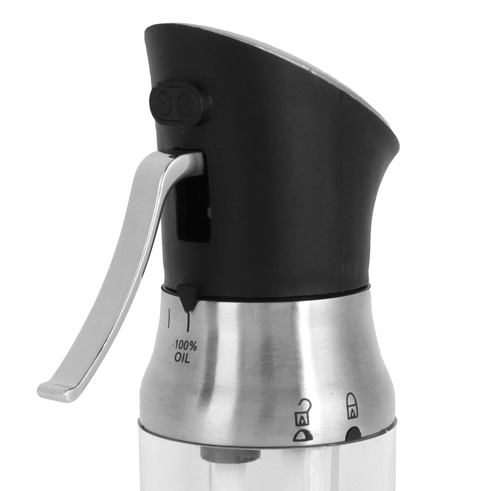 Oil Sprayer Transparent PressType Seasoning Bottle Vinegar Dispenser Kitchen Tools view 13