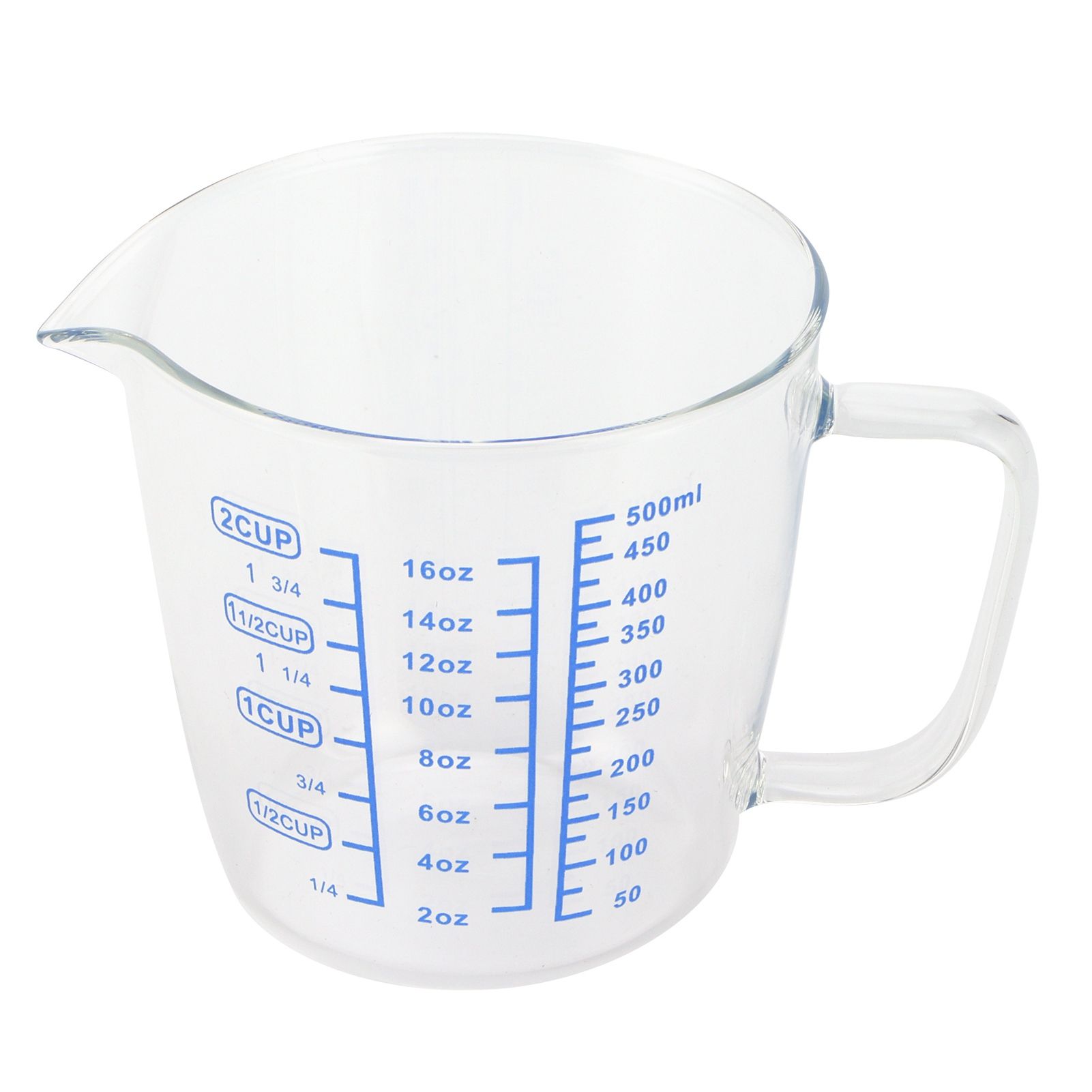 Heat Resisting Glass Measuring Cup Milk Scale Measuring Jug with Lid Kitchen view 6