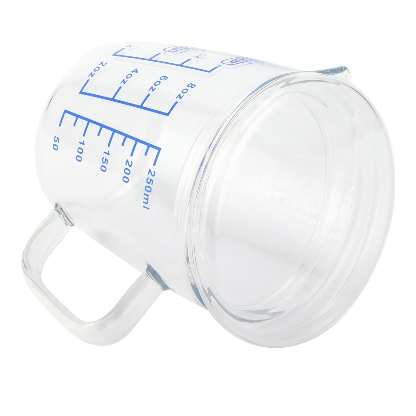 Heat Resisting Glass Measuring Cup Milk Scale Measuring Jug with Lid Kitchen view 5