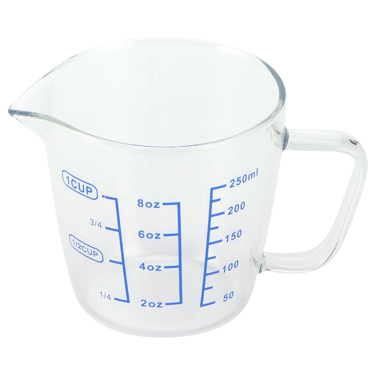 Heat Resisting Glass Measuring Cup Milk Scale Measuring Jug with Lid Kitchen view 6