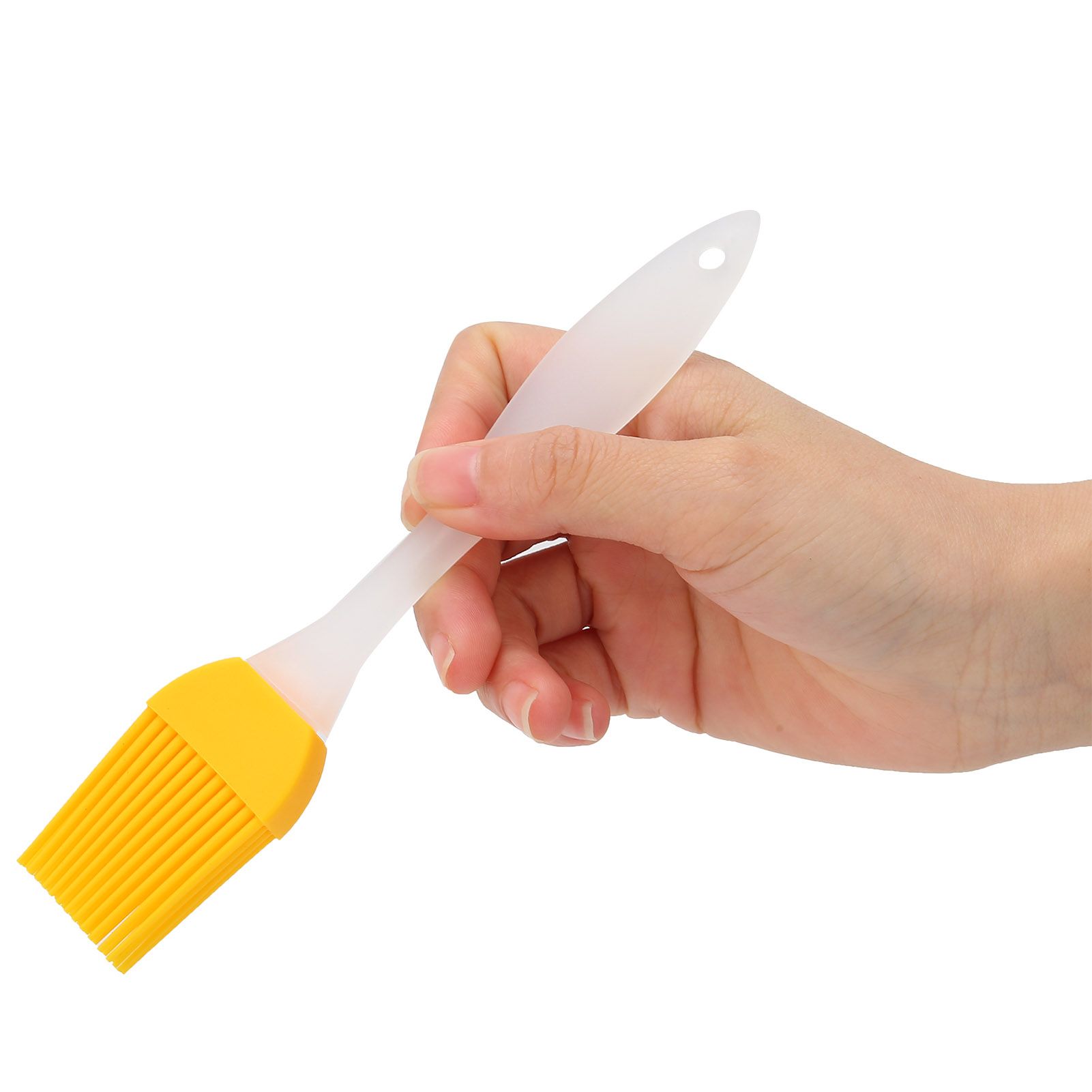 Yellow Silicone Oil Brush Grill Brush Kitchen Gadgets for Outdoor Camping Barbecue view 10