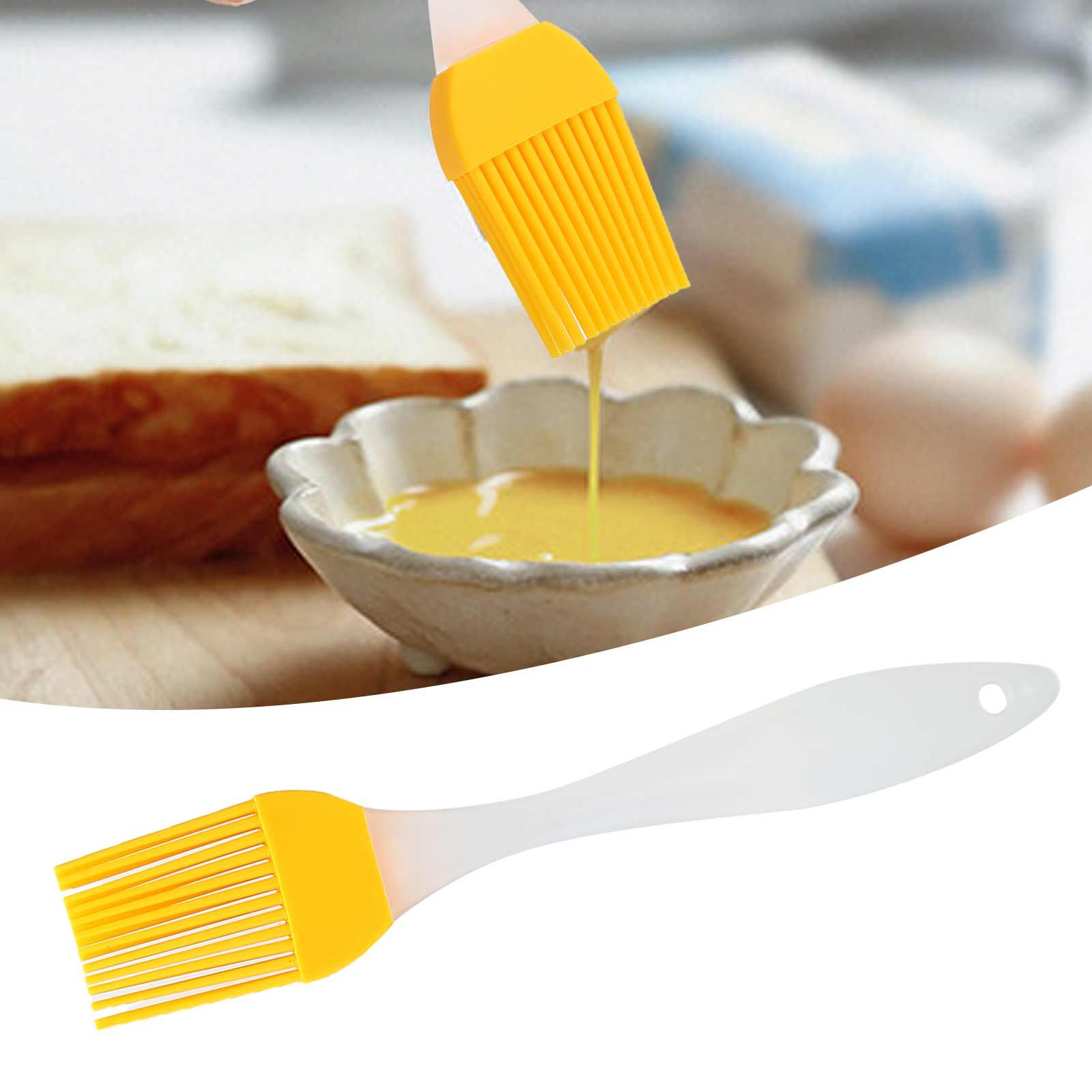 Yellow Silicone Oil Brush Grill Brush Kitchen Gadgets for Outdoor Camping Barbecue view 11