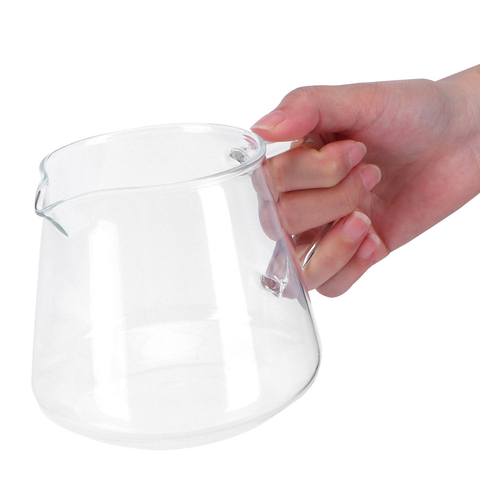 Transparent Cup High Borosilicate Glass Coffee Sharing Cup AntiScalding for view 9