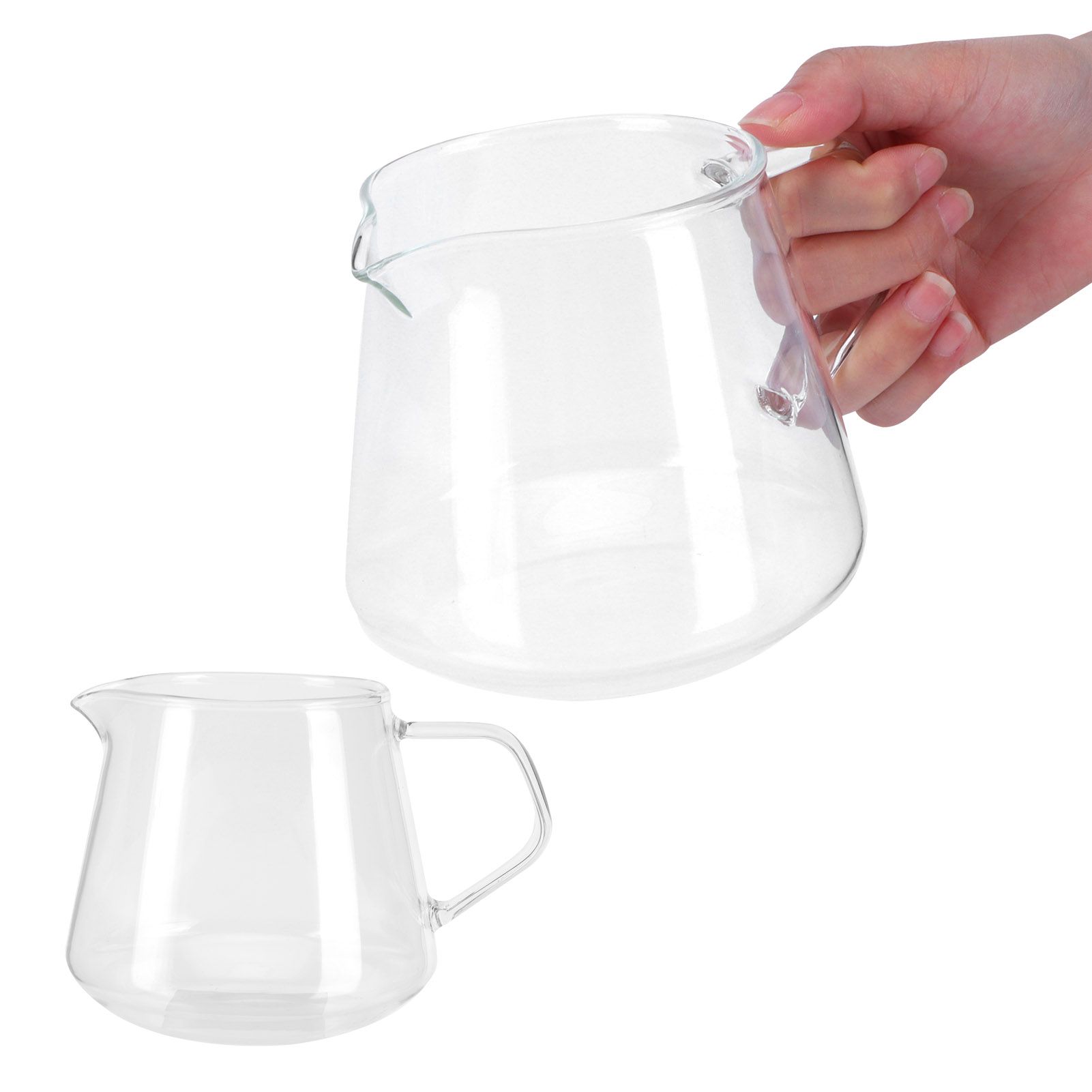 Transparent Cup High Borosilicate Glass Coffee Sharing Cup AntiScalding for view 8