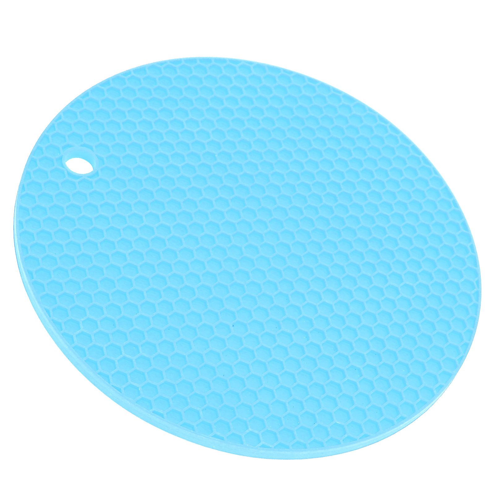 Round Shape Mat Food Grade Thickened Silicone Placemat Insulation Pad view 2