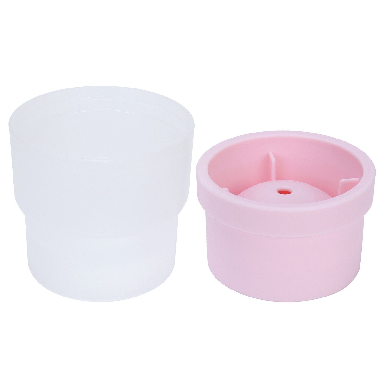 Pink Whiskey Ice Mold with Lid Round Ice Cube Mould for Drinking Bar Home view 4