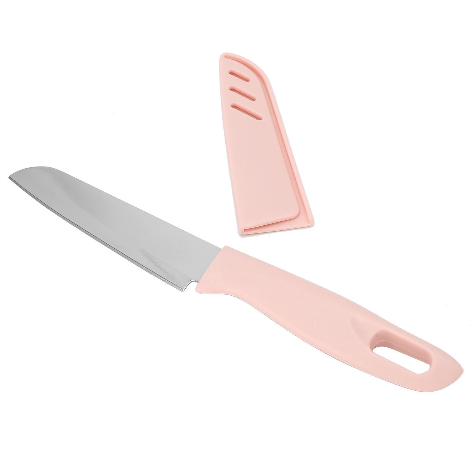 Kitchen Knife Portable Stainless Steel Fruit Melon Cutter with Sleeve for Home view 8
