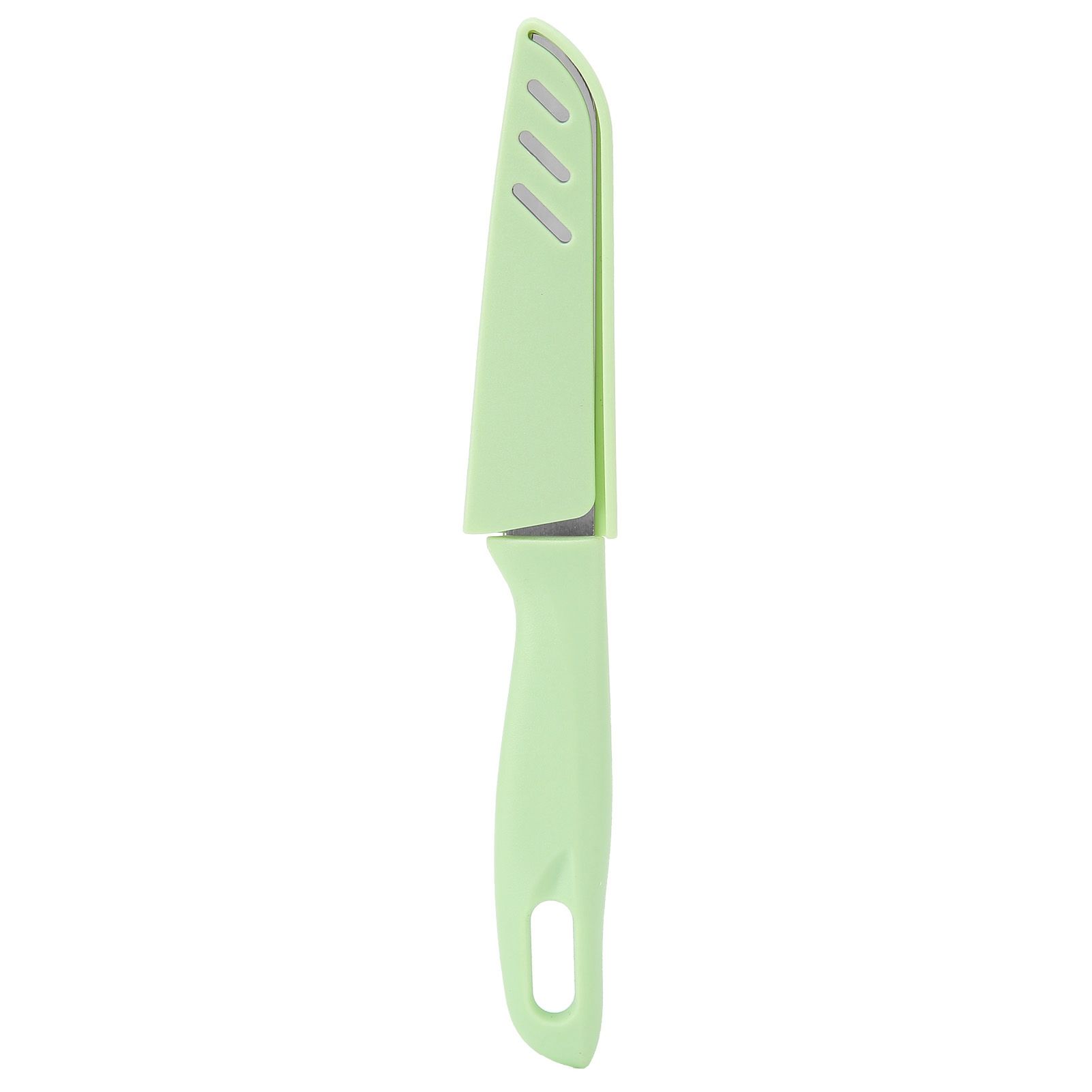 Kitchen Knife Portable Stainless Steel Fruit Melon Cutter with Sleeve for Home view 2
