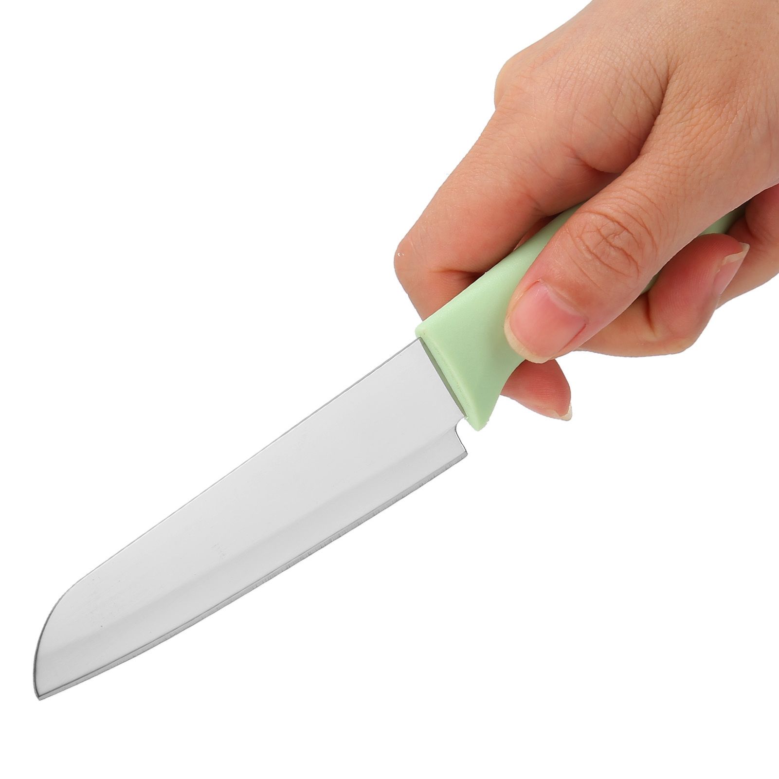 Kitchen Knife Portable Stainless Steel Fruit Melon Cutter with Sleeve for Home view 9