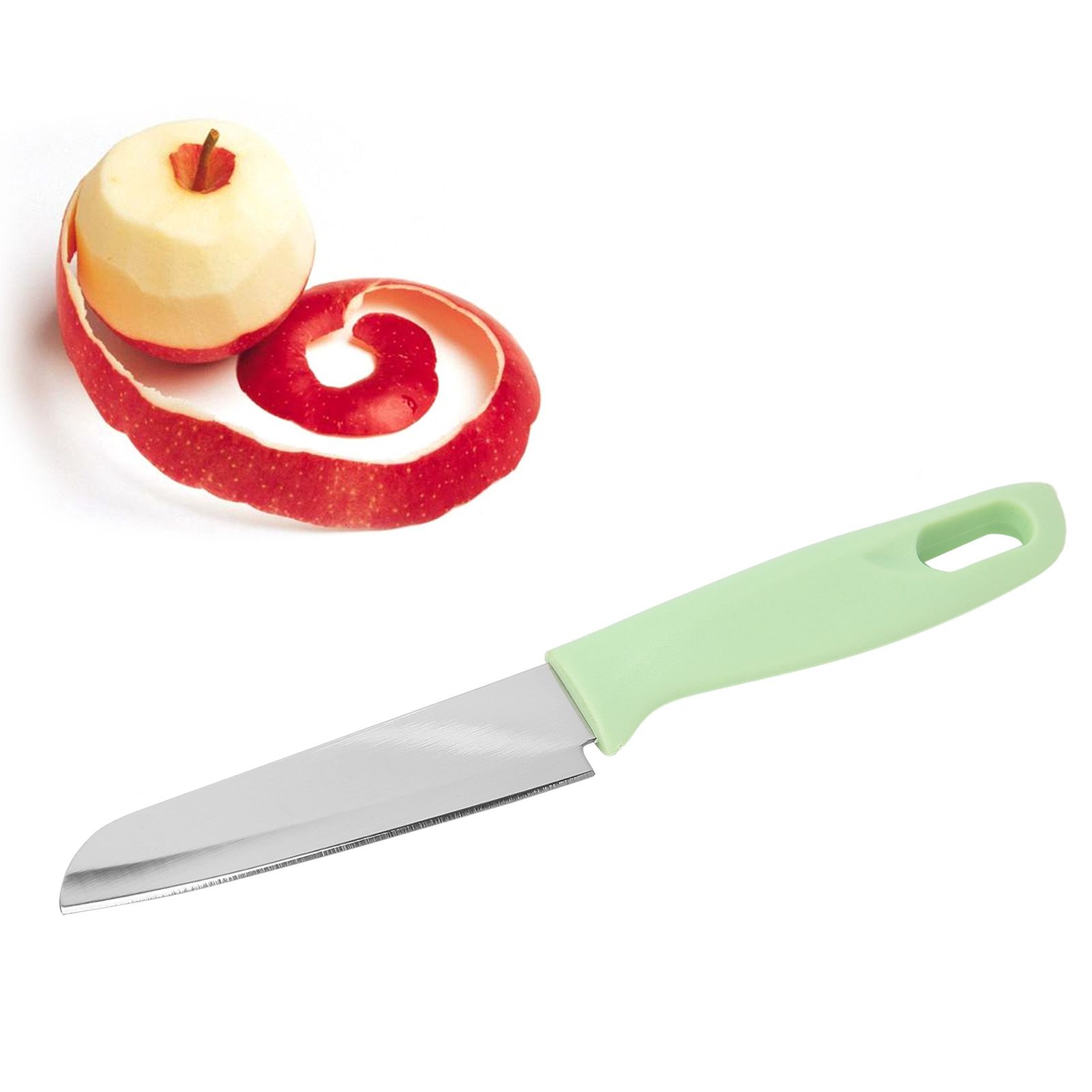 Kitchen Knife Portable Stainless Steel Fruit Melon Cutter with Sleeve for Home view 11