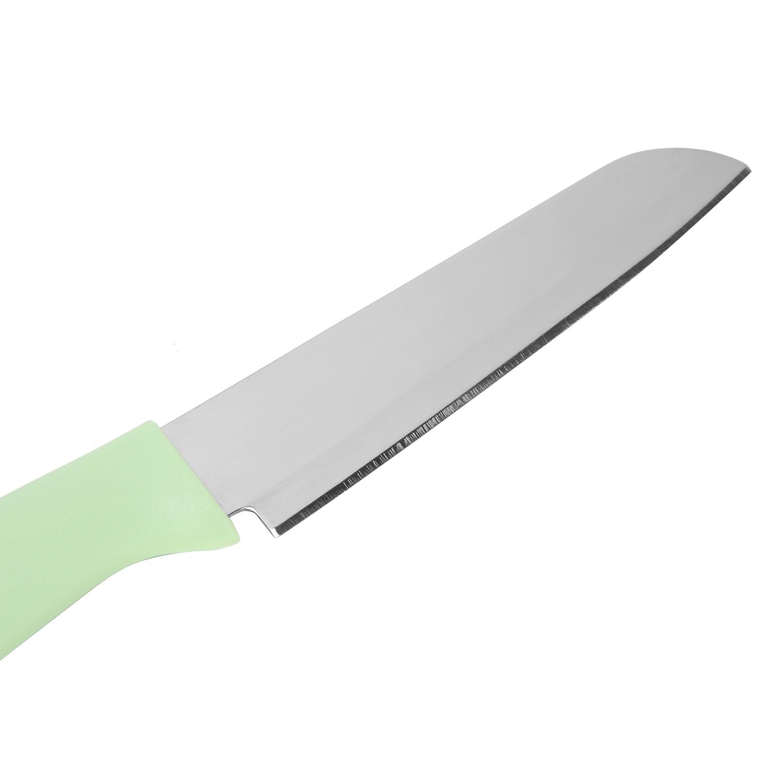 Kitchen Knife Portable Stainless Steel Fruit Melon Cutter with Sleeve for Home view 13