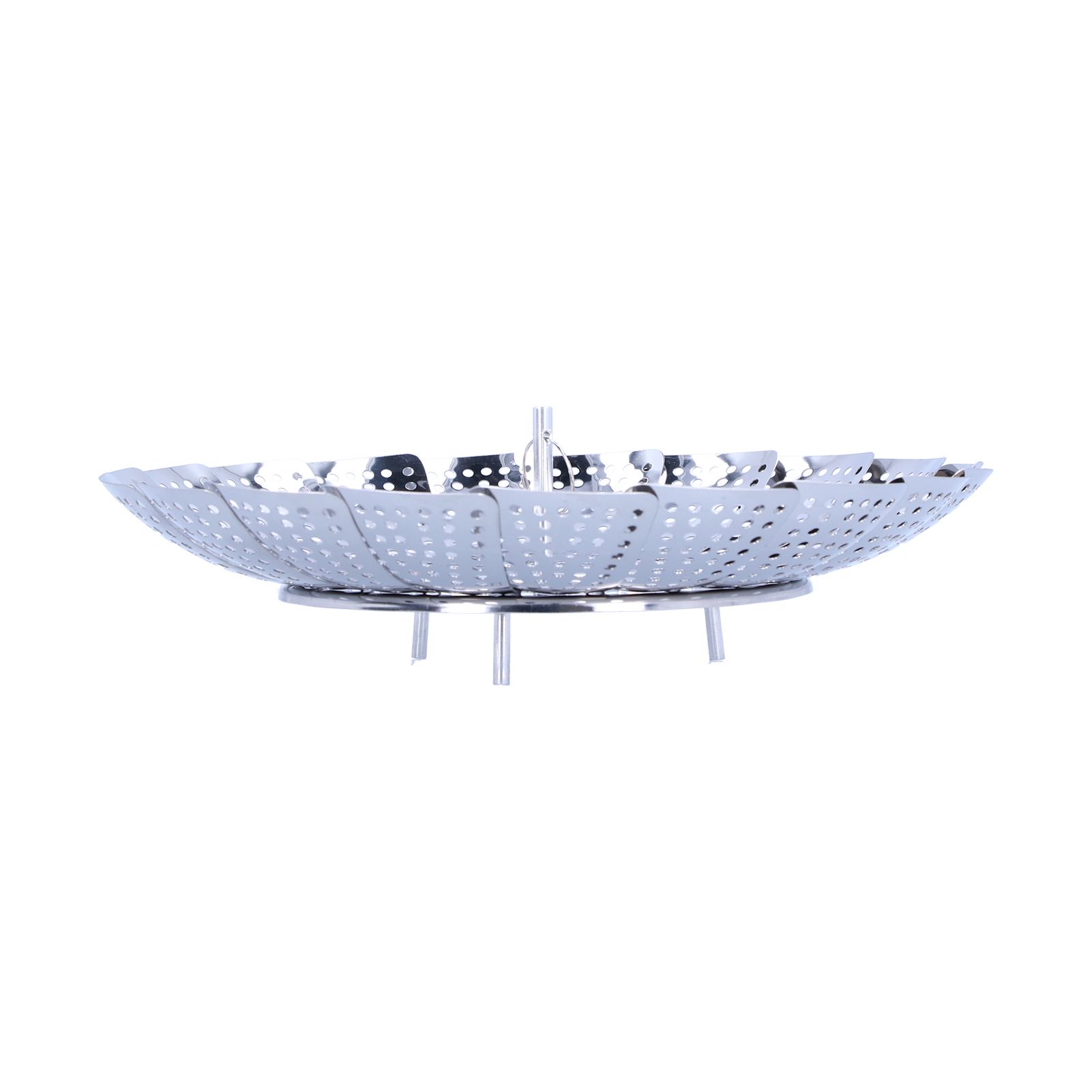 Steam Basket Multifunction Stainless Steel Folding Steam Rack Cookware Kitchen view 6