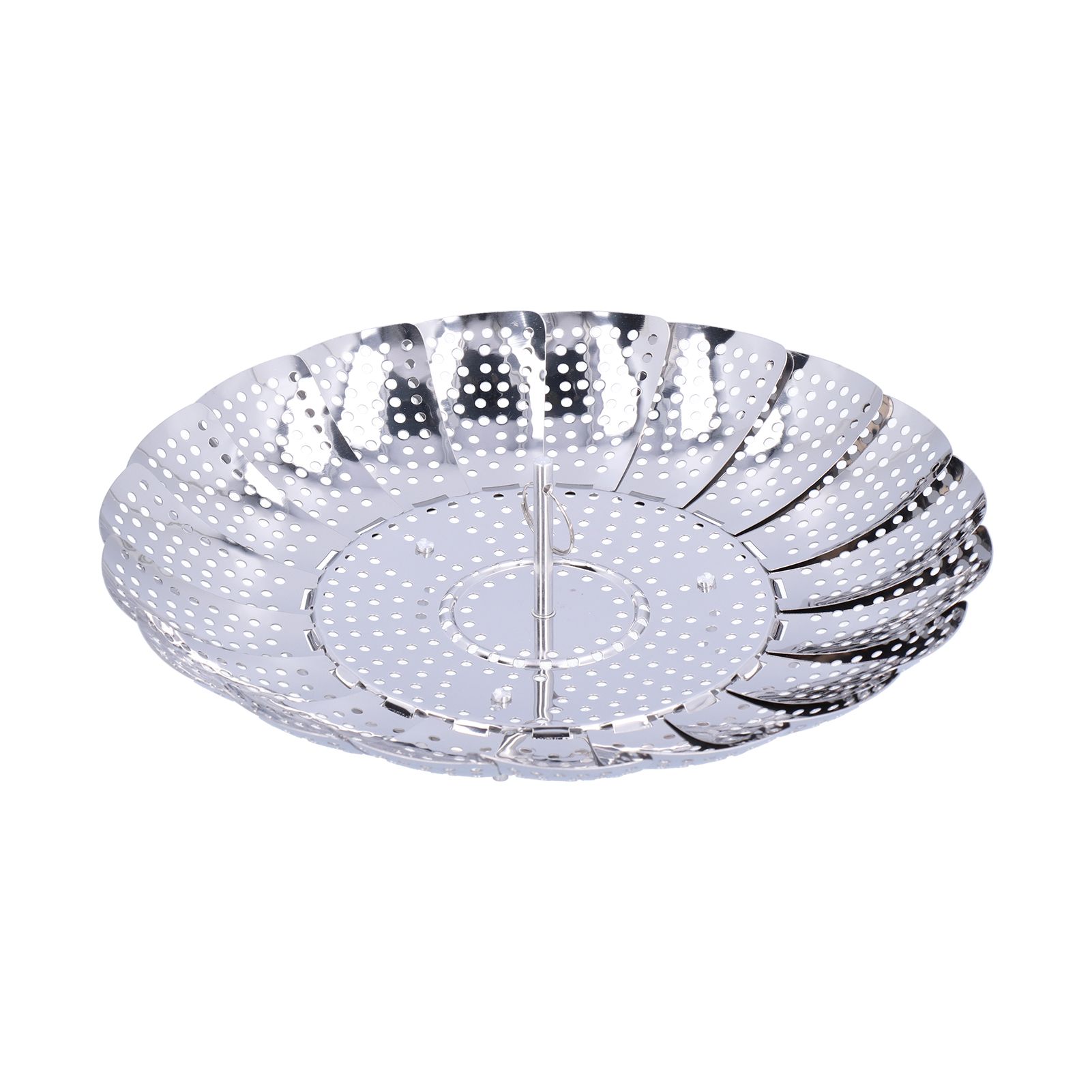 Steam Basket Multifunction Stainless Steel Folding Steam Rack Cookware Kitchen view 7