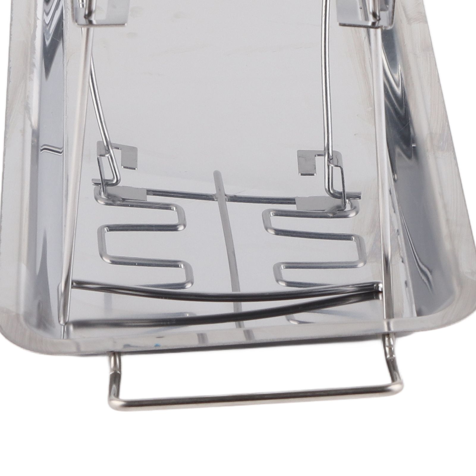 Chicken Leg Grill Rack with Drip Pan Stainless Steel Roaster Stand Barbecue view 13