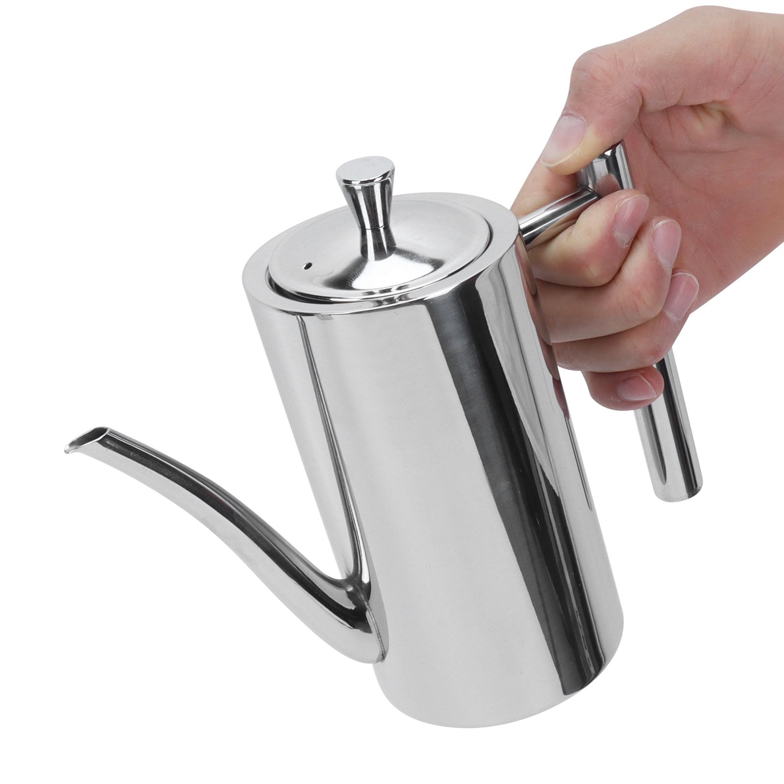 Stainless Steel Oil Pot Kitchen Household Oil Control Kettle for Sauce Vinegar view 8