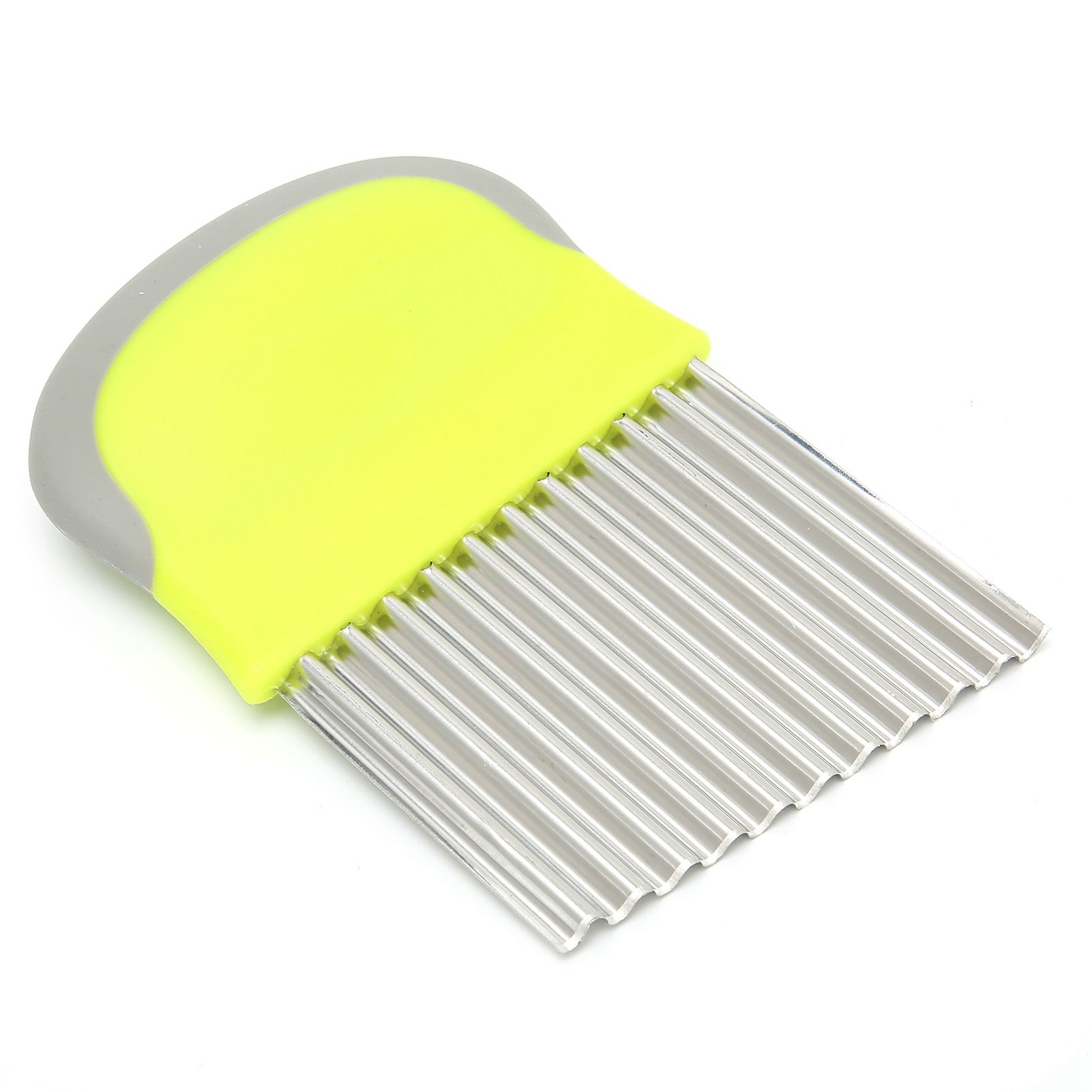 Wavy Cutter Onions Fruits Chip Cutter Potatoes French Fries Slicing Knife for view 15