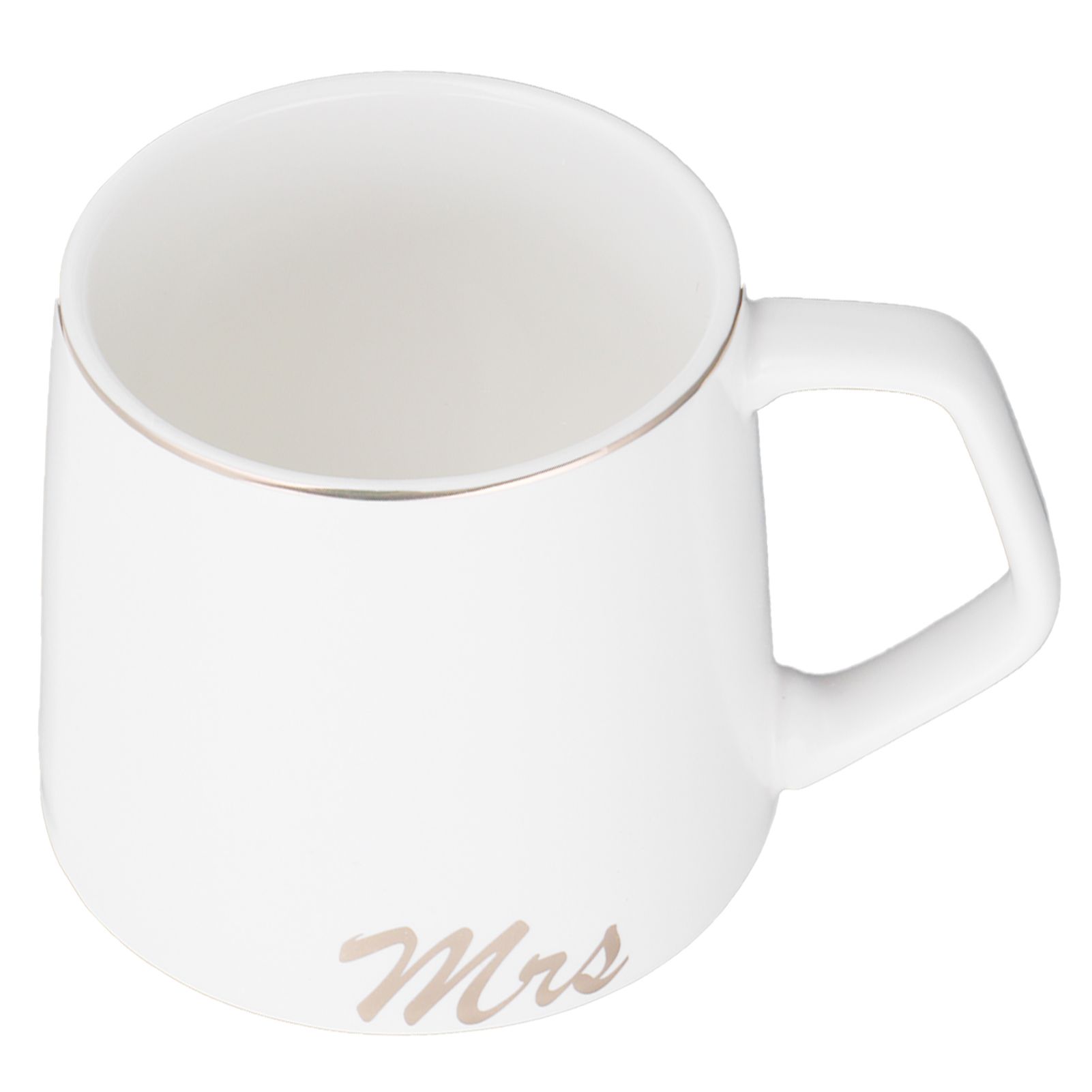 320ml Fashon Ceramic Cup Coffee Mug Cup with Lid Spoon Present Gift for Home view 3