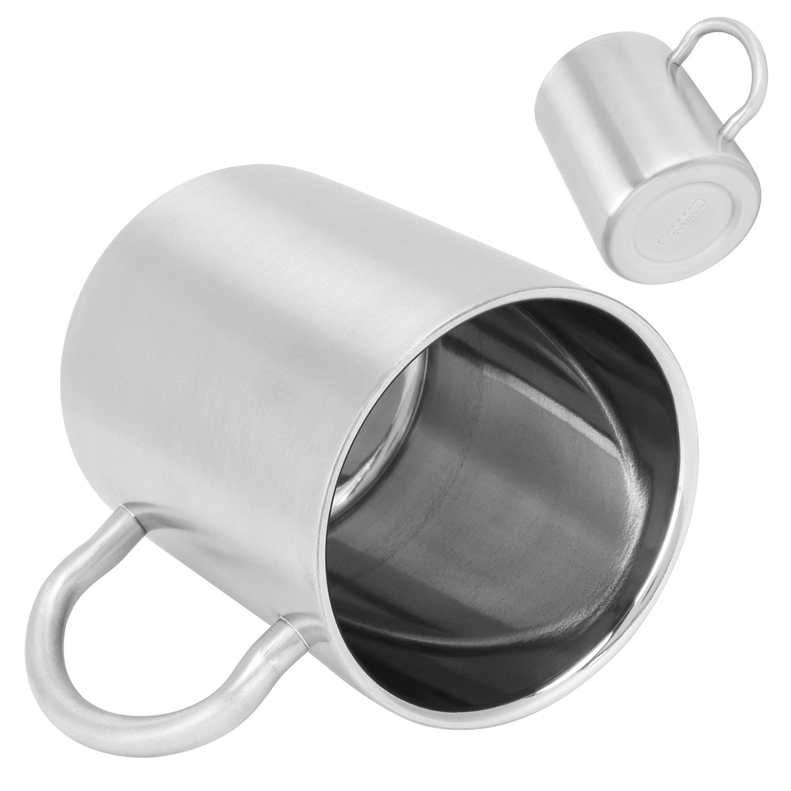 Water Cup 304 Stainless Steel Double Layer Insulated Coffee Beer Mug with view 9