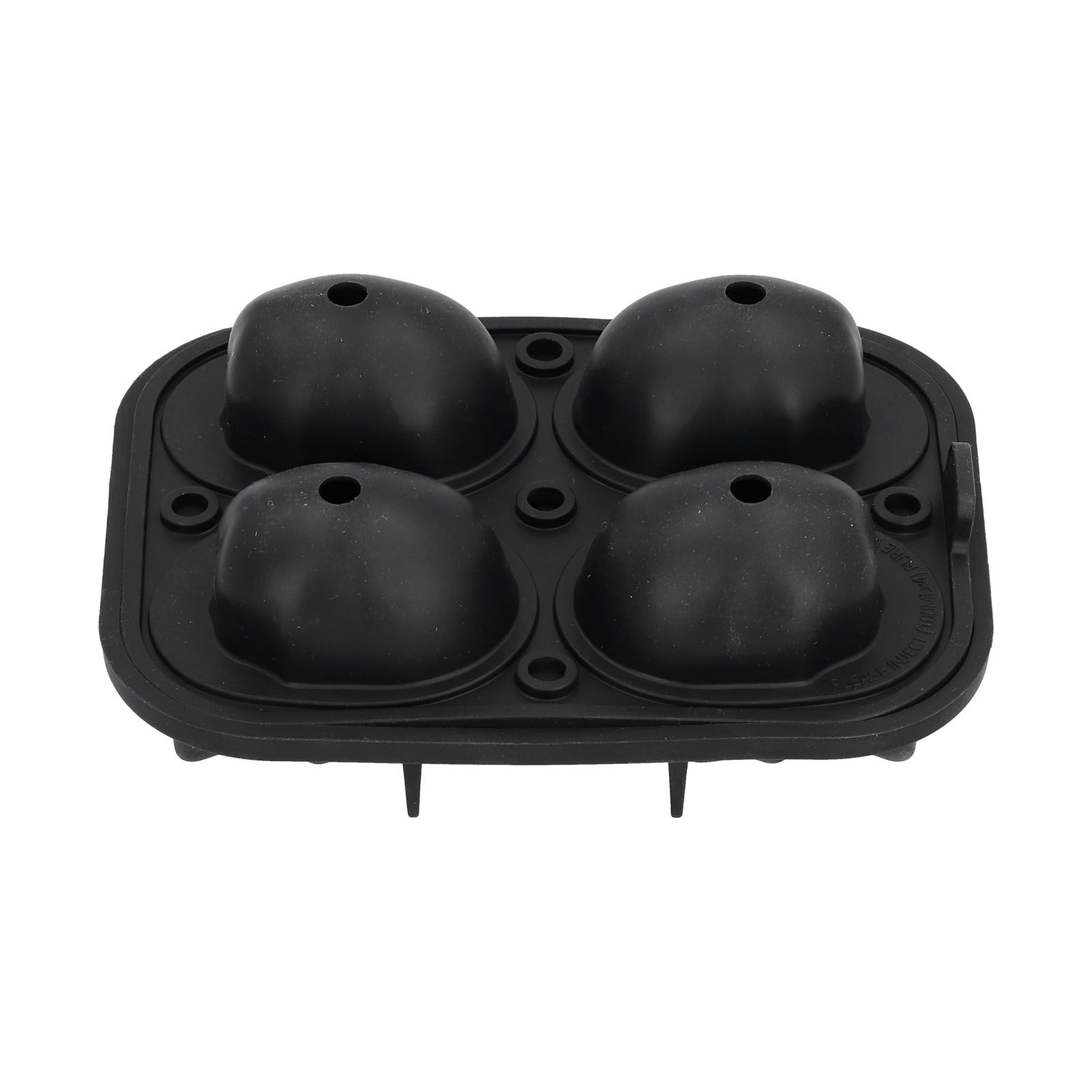 4 Hole Silicone Ice Cubes Maker Tray Silicone Ice Ball Making Mold Kichen — image 1