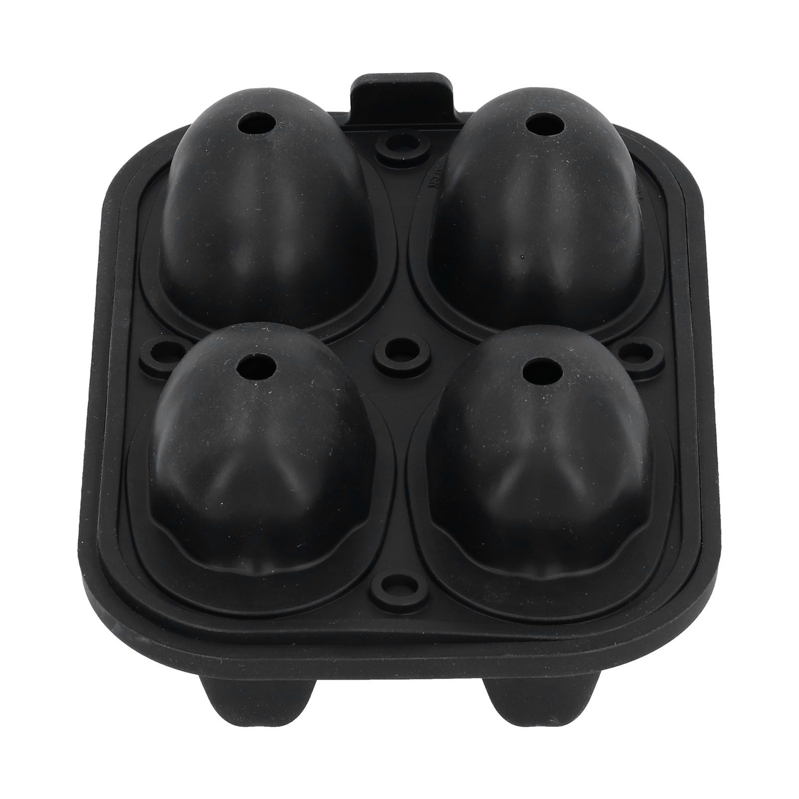 4 Hole Silicone Ice Cubes Maker Tray Silicone Ice Ball Making Mold Kichen view 2