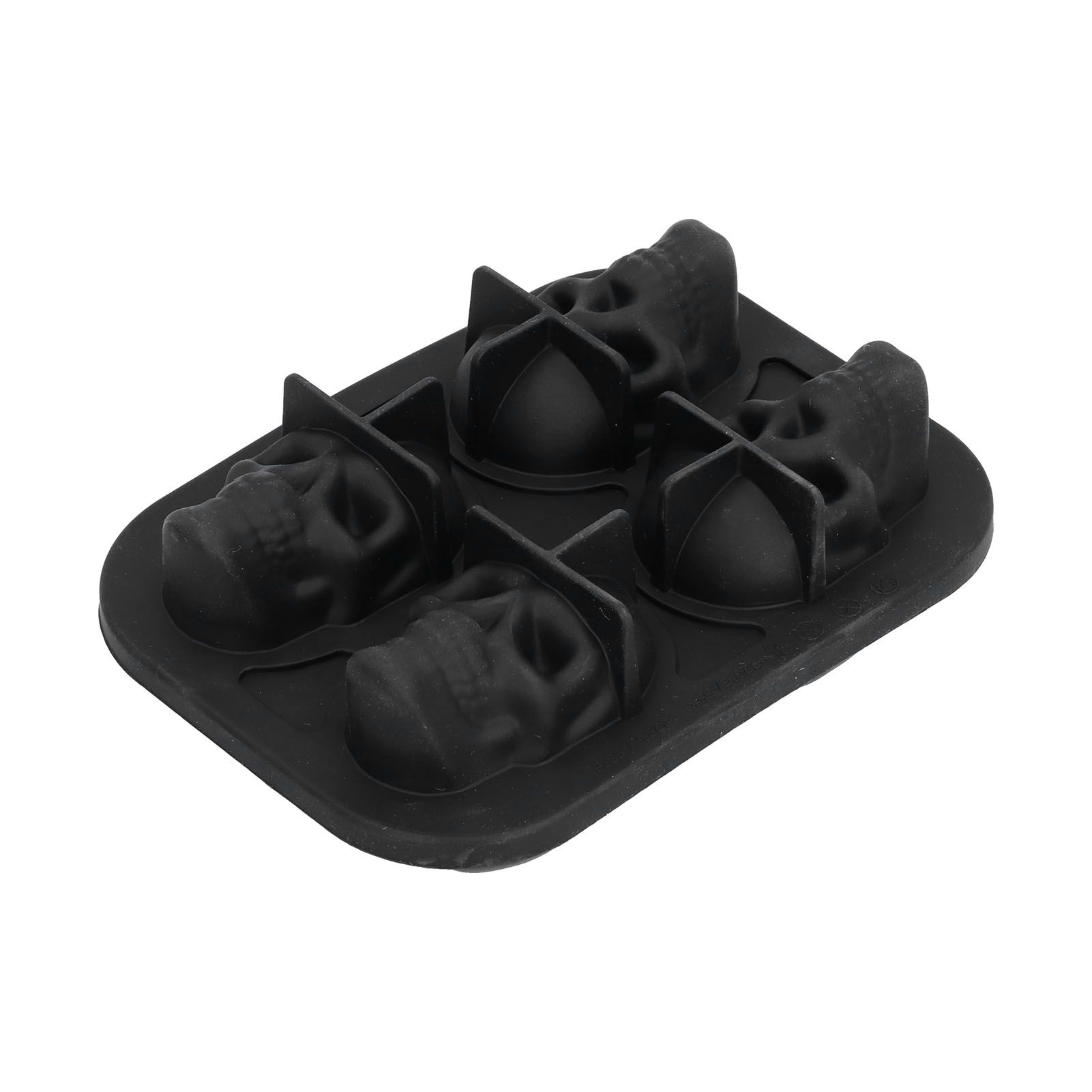 4 Hole Silicone Ice Cubes Maker Tray Silicone Ice Ball Making Mold Kichen view 6