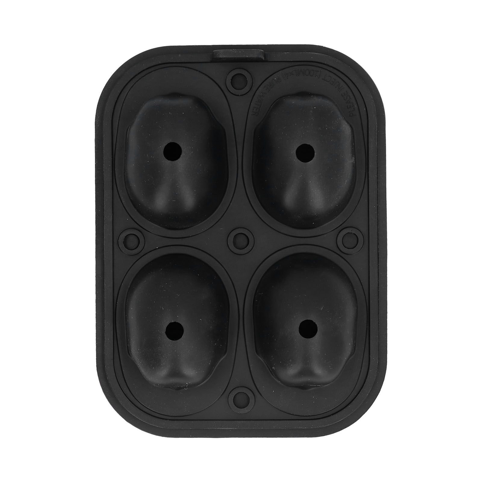 4 Hole Silicone Ice Cubes Maker Tray Silicone Ice Ball Making Mold Kichen view 8