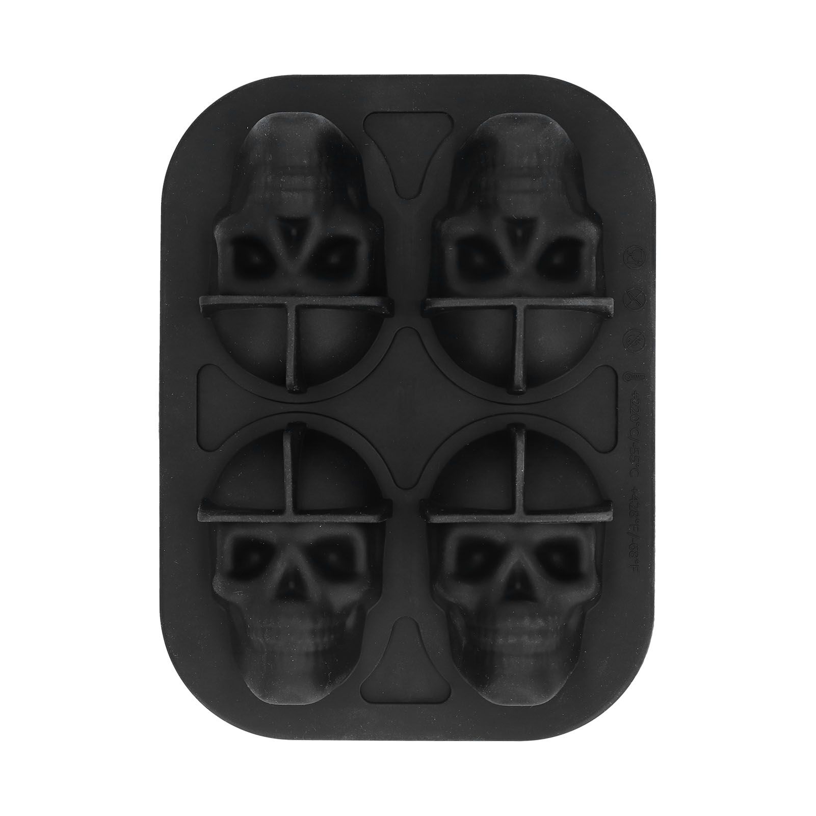4 Hole Silicone Ice Cubes Maker Tray Silicone Ice Ball Making Mold Kichen view 9