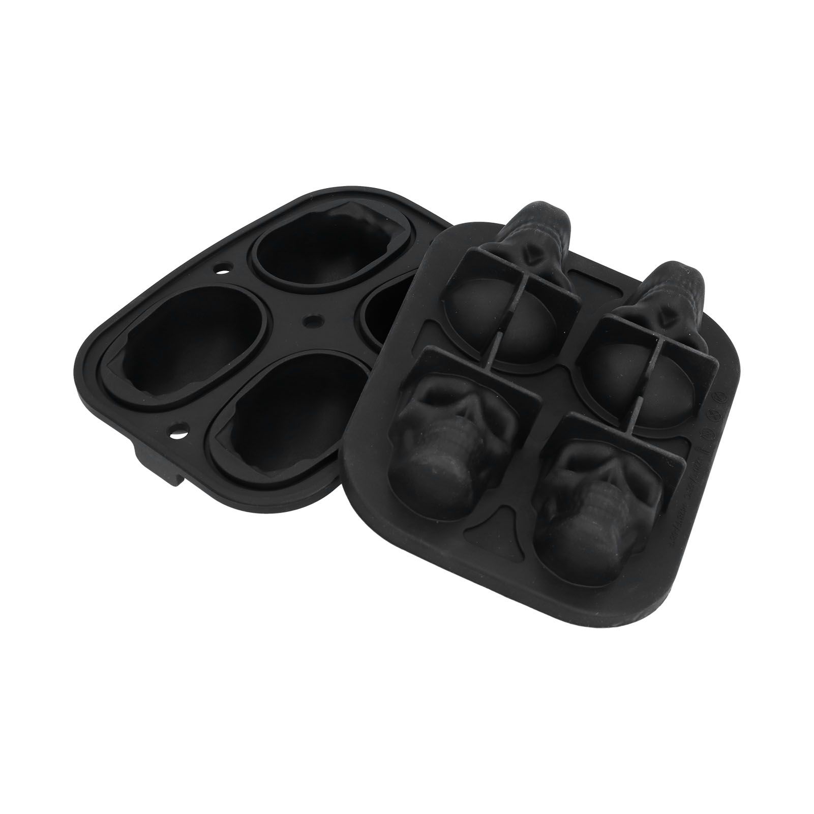 4 Hole Silicone Ice Cubes Maker Tray Silicone Ice Ball Making Mold Kichen view 10